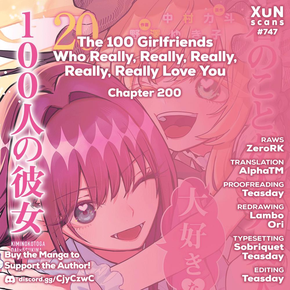 Kimi no Koto ga Daidaidaidaidaisuki na 100-nin no Kanojo Chap 200 - Next Chap 201