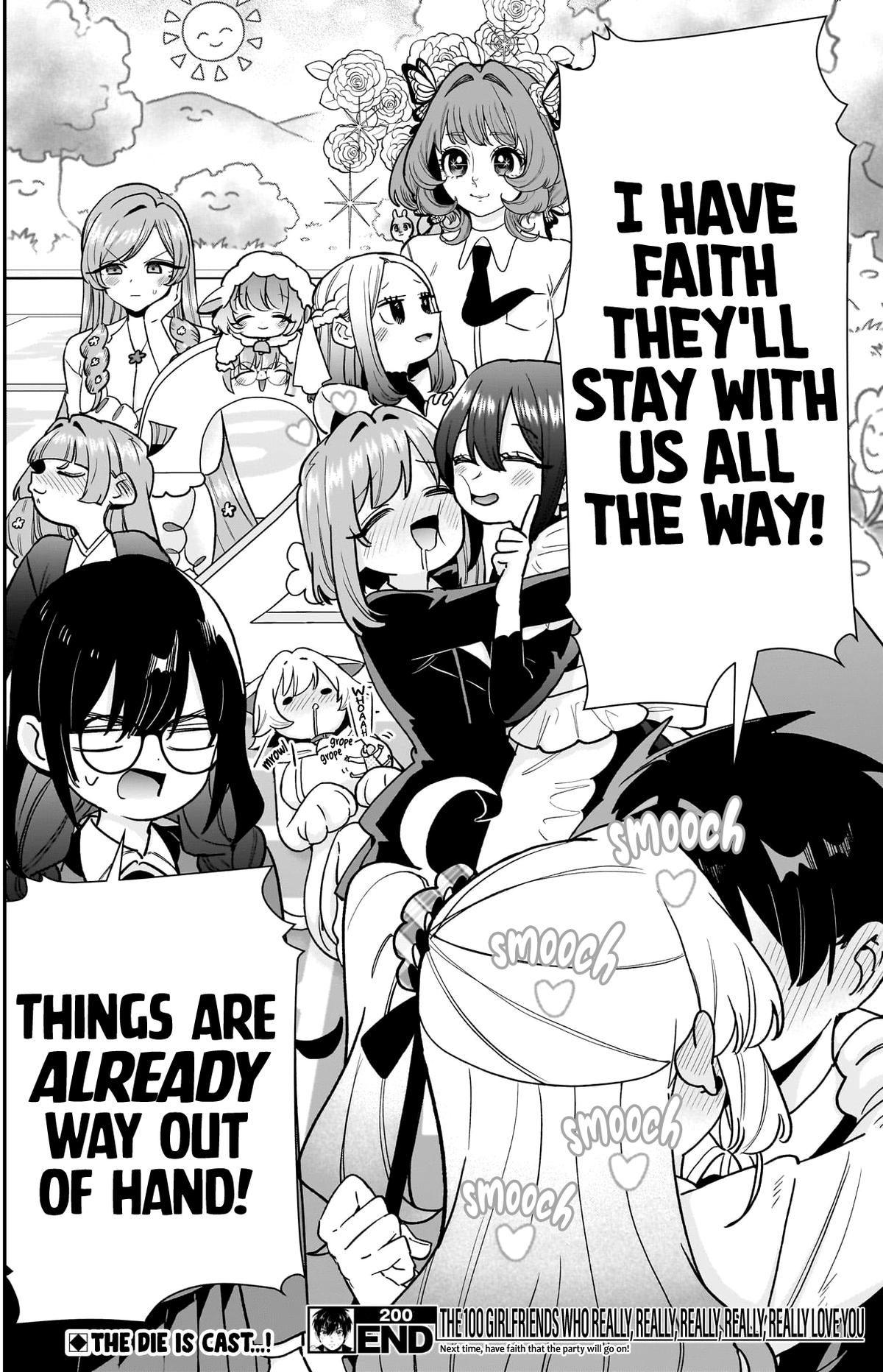Kimi no Koto ga Daidaidaidaidaisuki na 100-nin no Kanojo Chap 200 - Next Chap 201