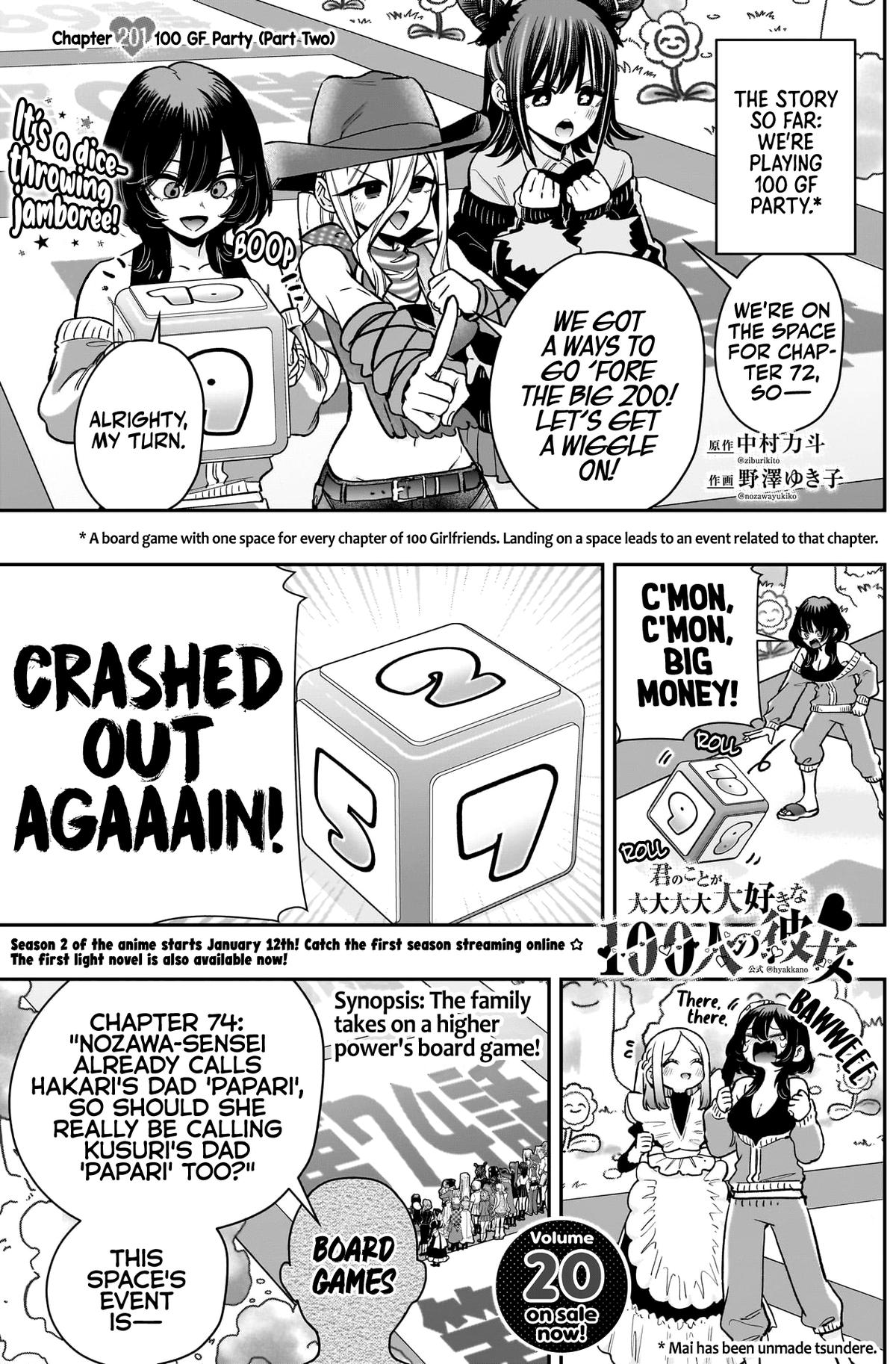 Kimi no Koto ga Daidaidaidaidaisuki na 100-nin no Kanojo Chap 201 - Next Chap 202