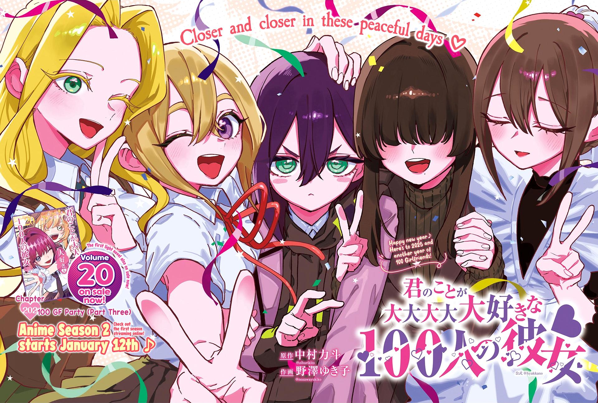 Kimi no Koto ga Daidaidaidaidaisuki na 100-nin no Kanojo Chap 202 - Next Chap 203