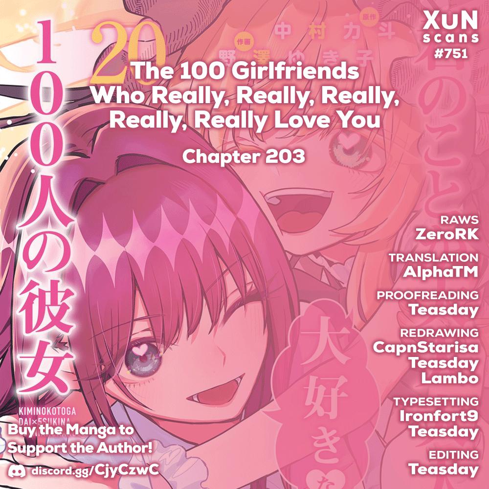 Kimi no Koto ga Daidaidaidaidaisuki na 100-nin no Kanojo Chap 203 - Next Chap 204