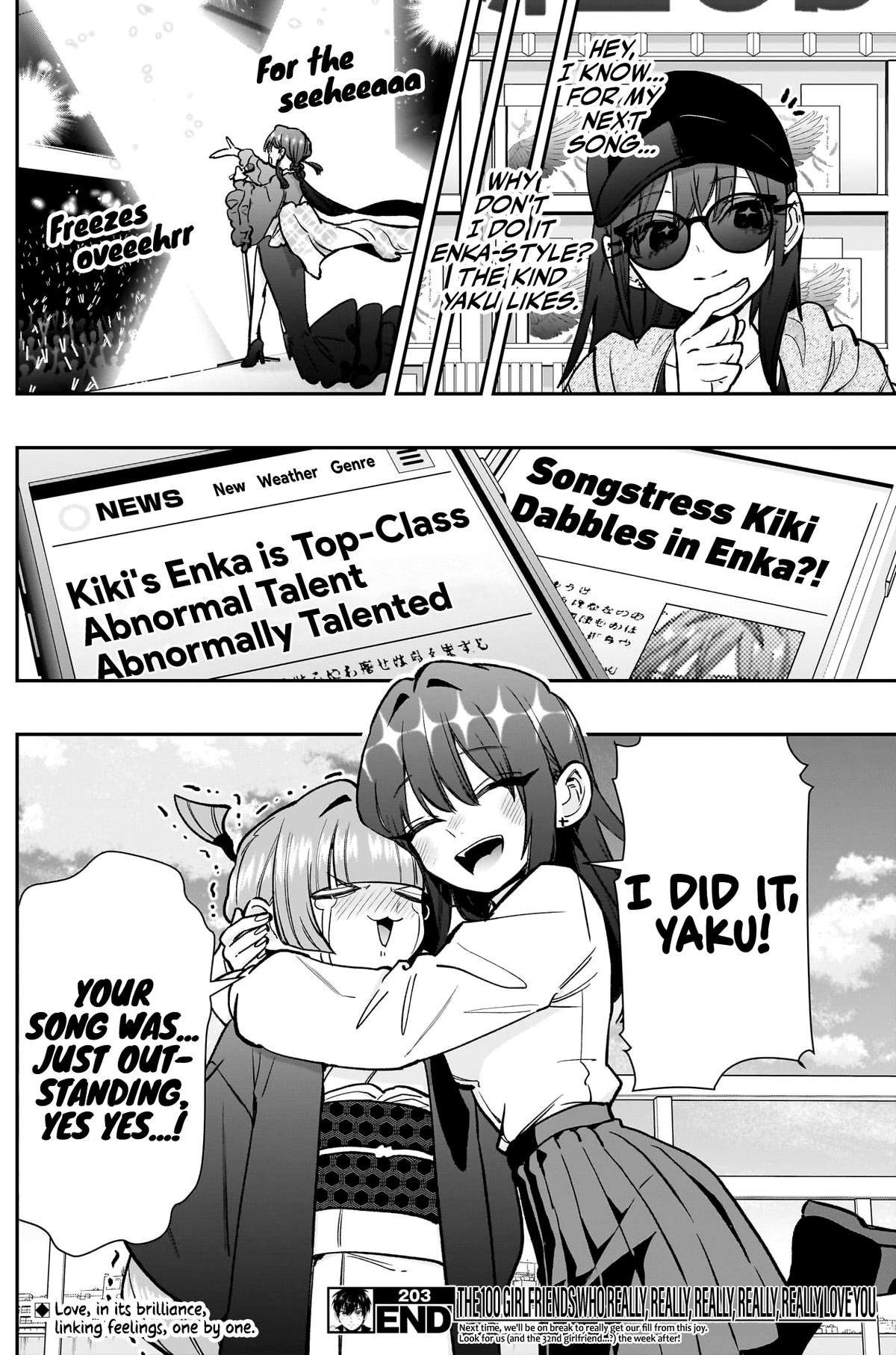 Kimi no Koto ga Daidaidaidaidaisuki na 100-nin no Kanojo Chap 203 - Next Chap 204