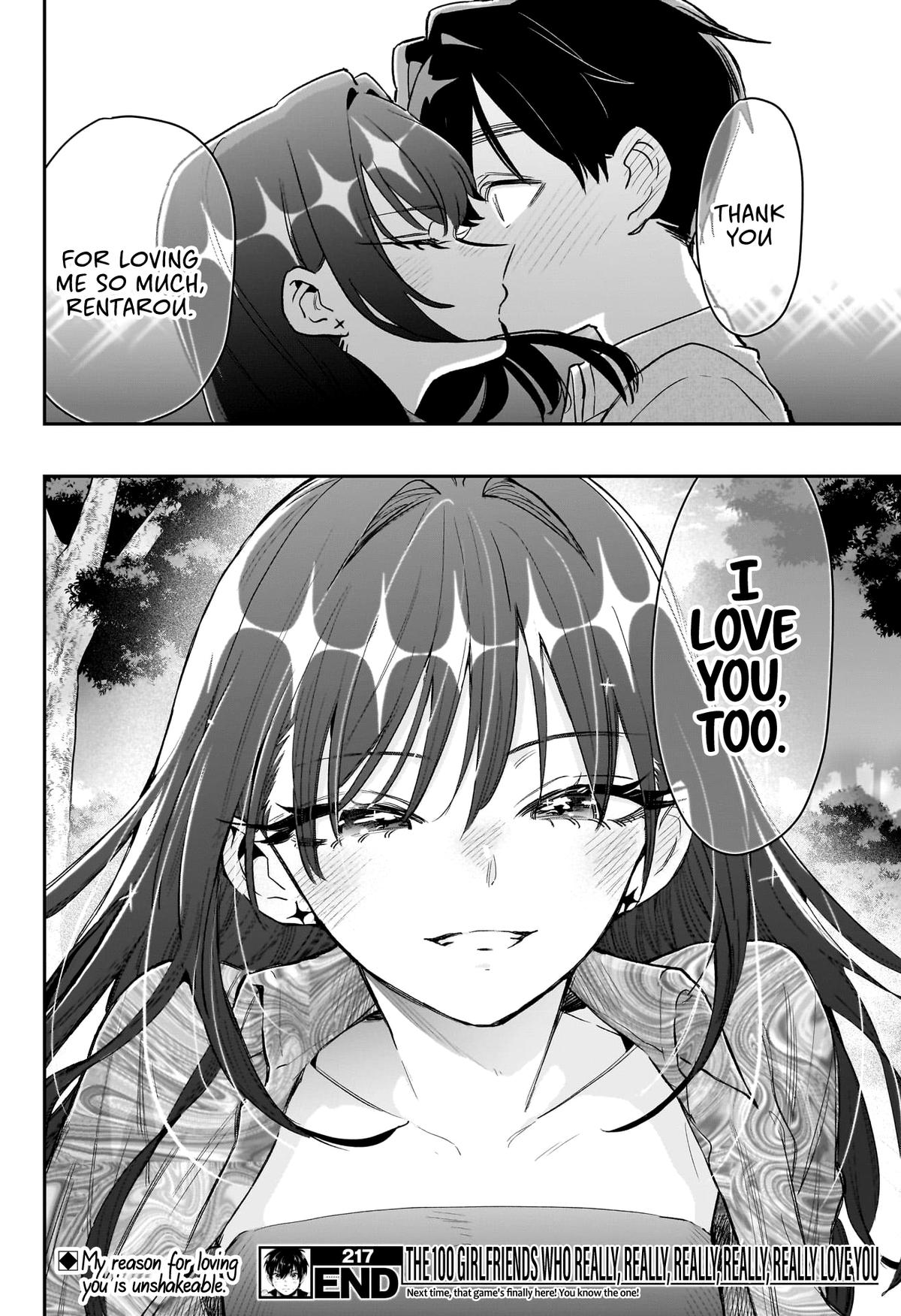 Kimi no Koto ga Daidaidaidaidaisuki na 100-nin no Kanojo Chap 217 - Next Chap 218