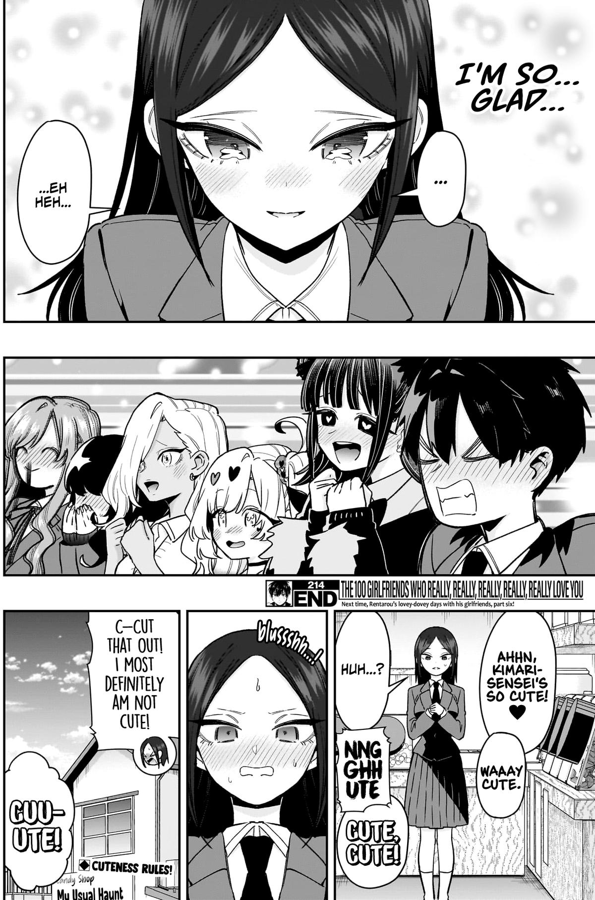 Kimi no Koto ga Daidaidaidaidaisuki na 100-nin no Kanojo Chap 214 - Next Chap 215