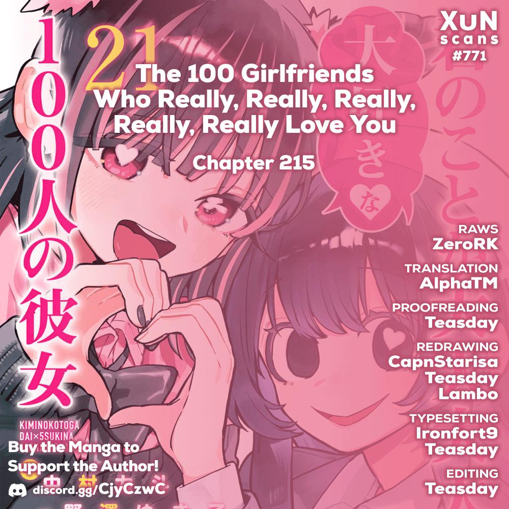 Kimi no Koto ga Daidaidaidaidaisuki na 100-nin no Kanojo Chap 215 - Next Chap 216