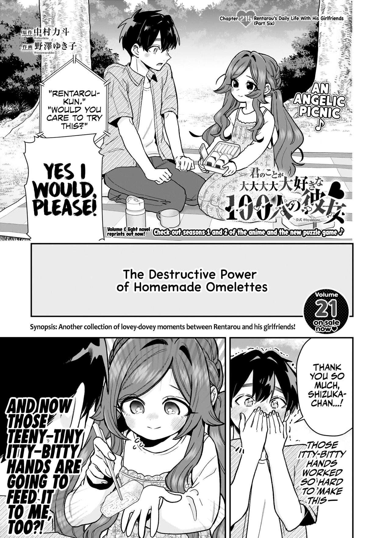 Kimi no Koto ga Daidaidaidaidaisuki na 100-nin no Kanojo Chap 215 - Next Chap 216