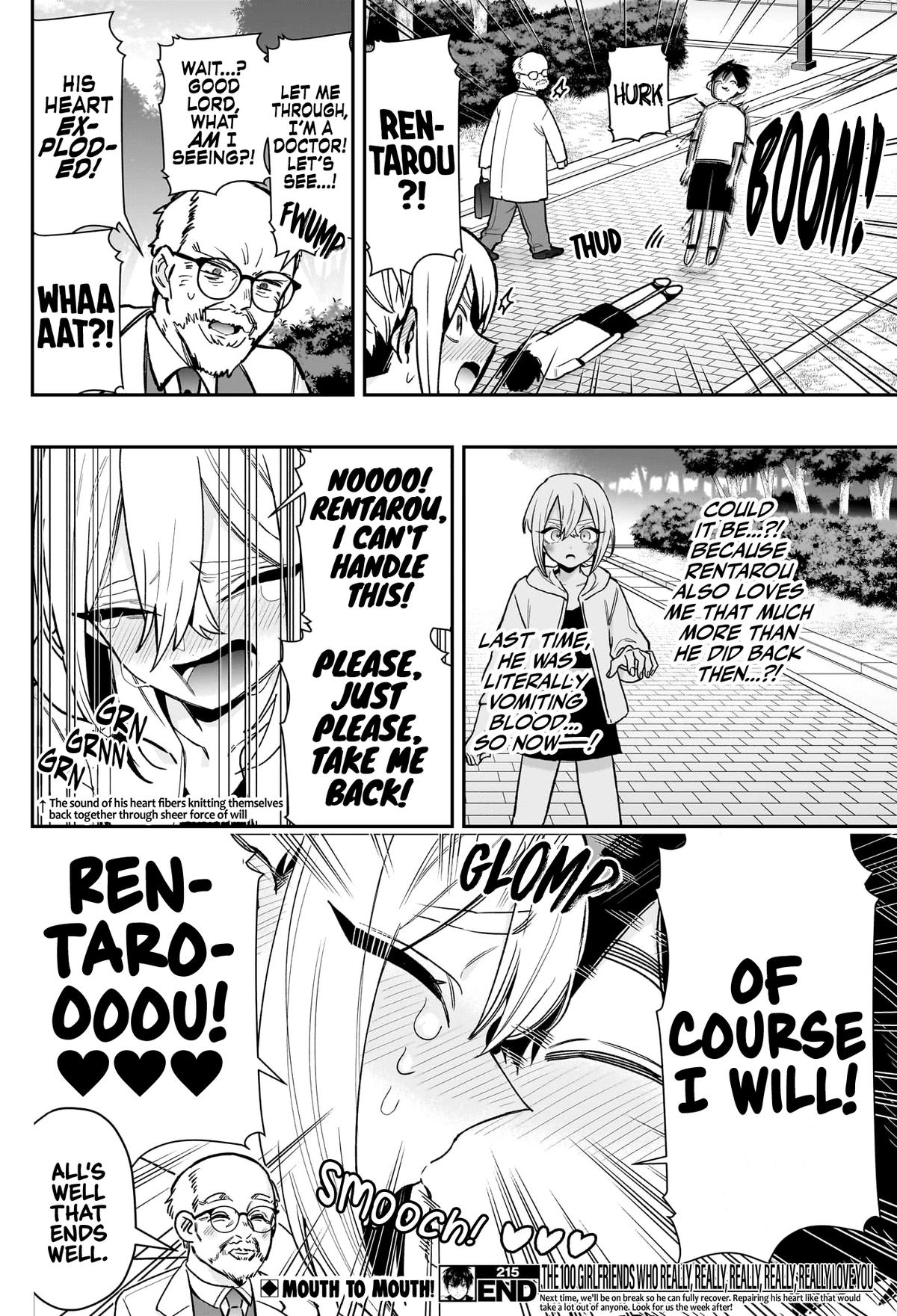 Kimi no Koto ga Daidaidaidaidaisuki na 100-nin no Kanojo Chap 215 - Next Chap 216