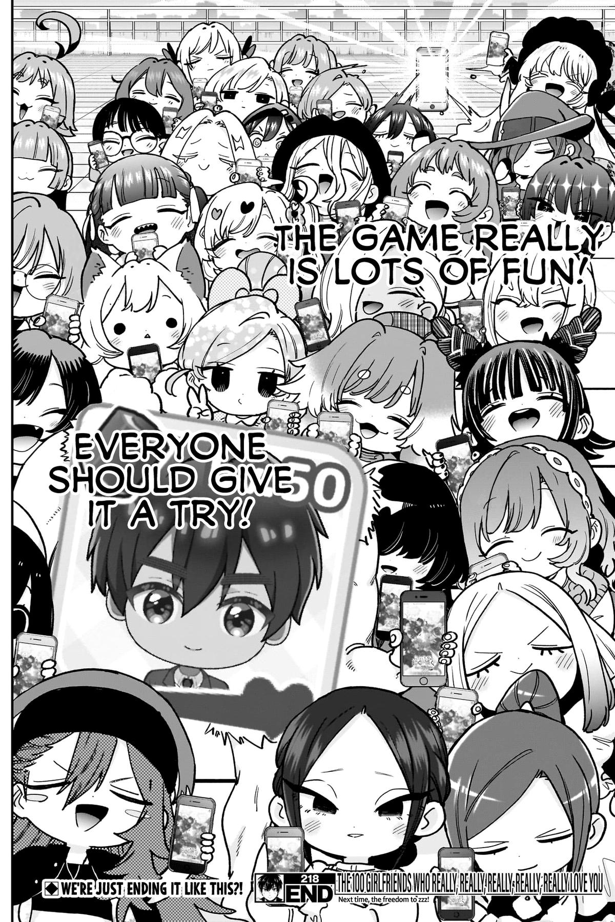 Kimi no Koto ga Daidaidaidaidaisuki na 100-nin no Kanojo Chap 218 - Next Chap 219