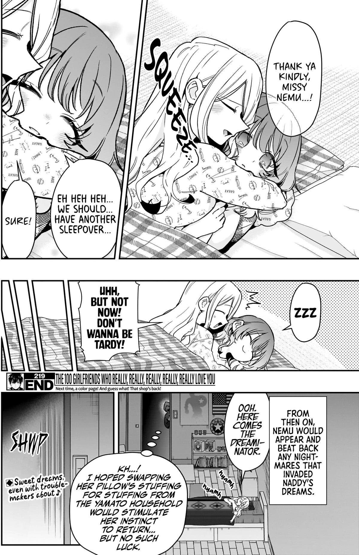 Kimi no Koto ga Daidaidaidaidaisuki na 100-nin no Kanojo Chap 219 - Next Chap 220