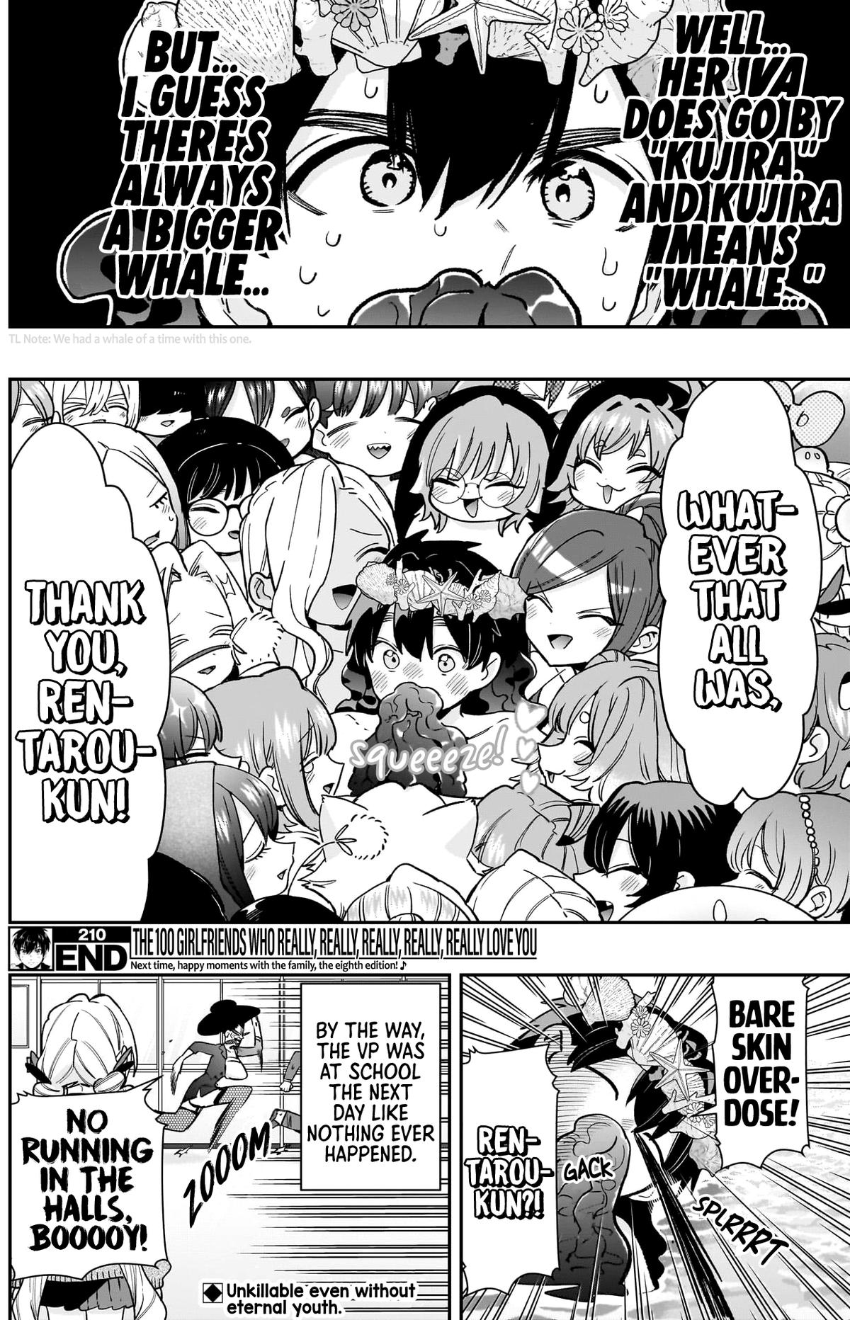 Kimi no Koto ga Daidaidaidaidaisuki na 100-nin no Kanojo Chap 210 - Next Chap 211