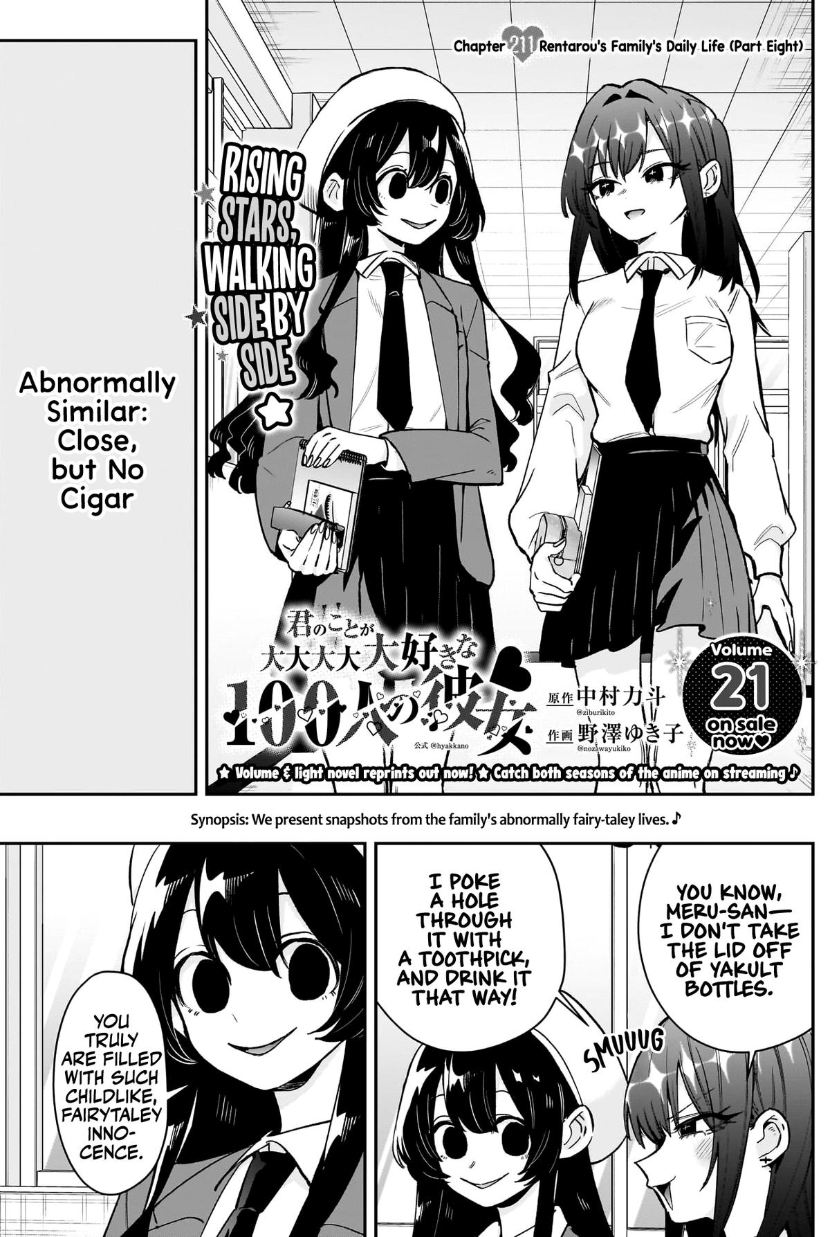 Kimi no Koto ga Daidaidaidaidaisuki na 100-nin no Kanojo Chap 211 - Next Chap 212