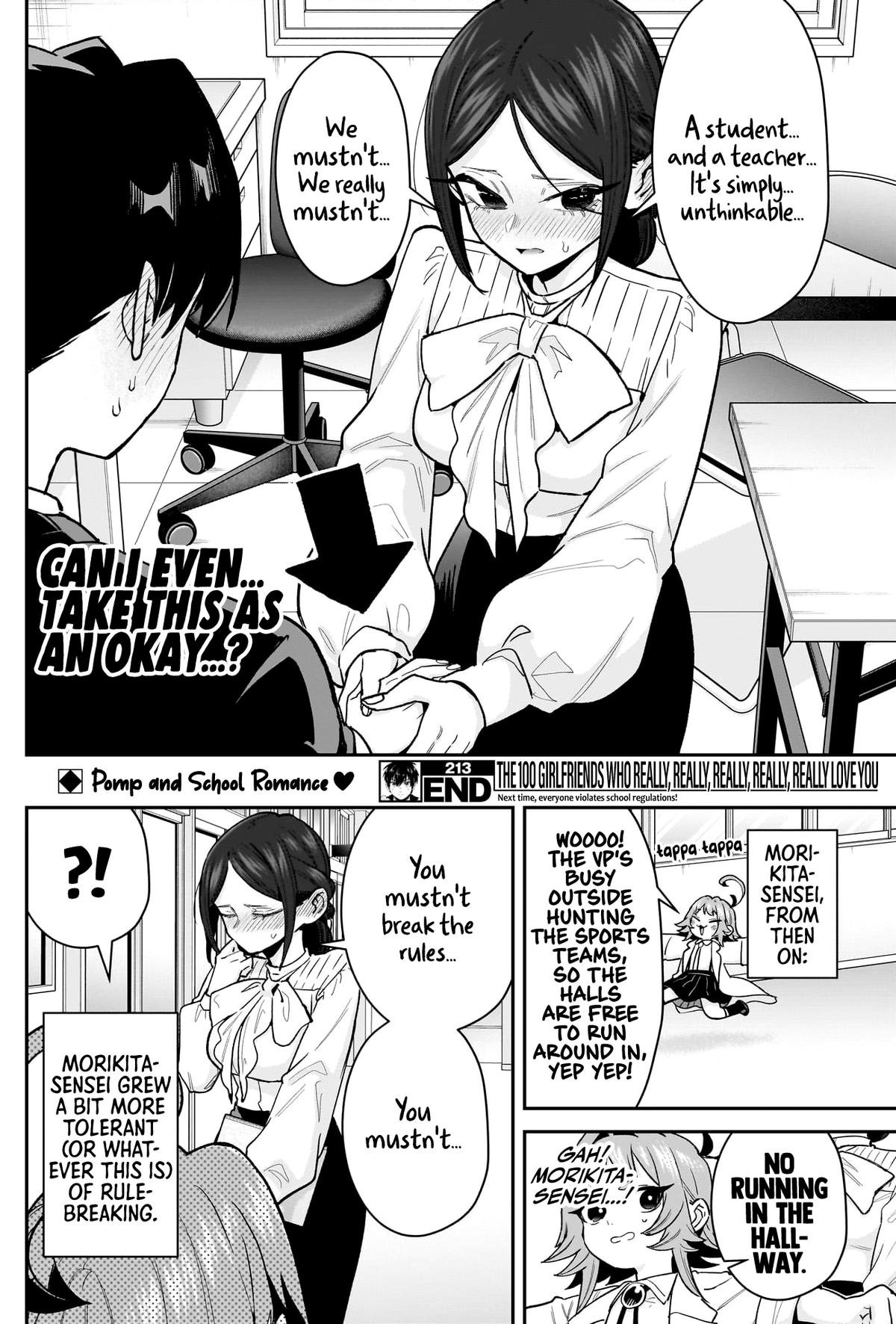 Kimi no Koto ga Daidaidaidaidaisuki na 100-nin no Kanojo Chap 213 - Next Chap 214
