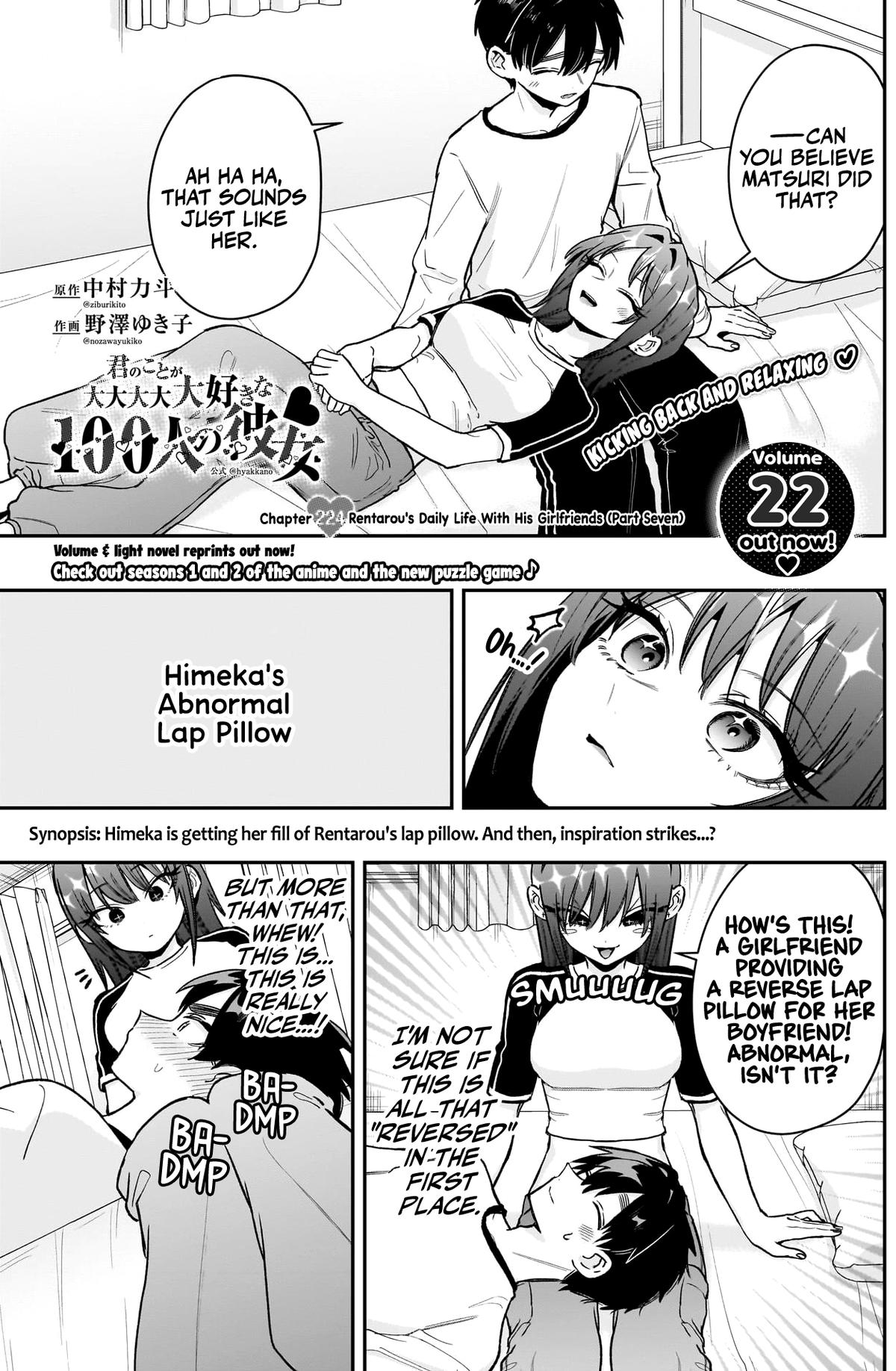 Kimi no Koto ga Daidaidaidaidaisuki na 100-nin no Kanojo Chap 224 - Next Chap 225