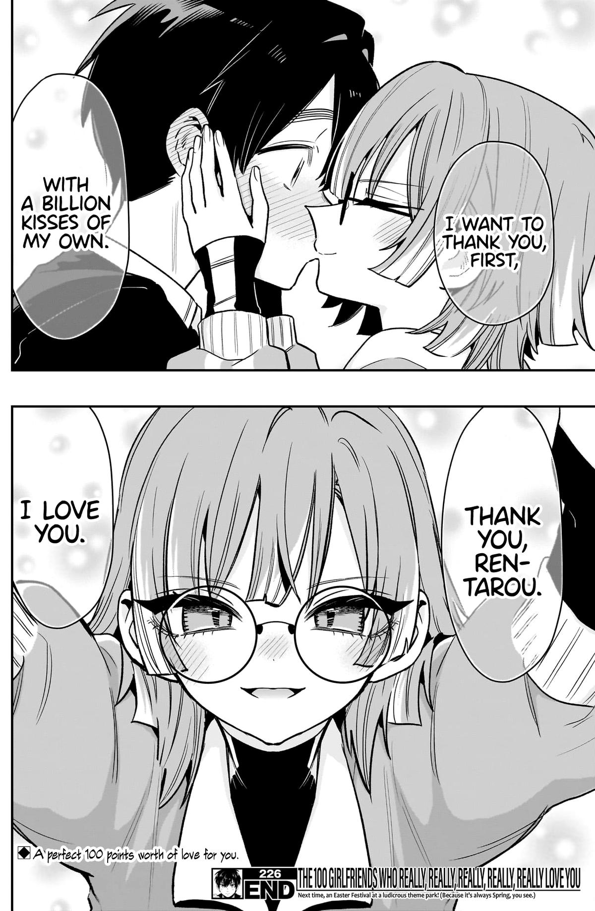 Kimi no Koto ga Daidaidaidaidaisuki na 100-nin no Kanojo Chap 226 - Next Chap 227