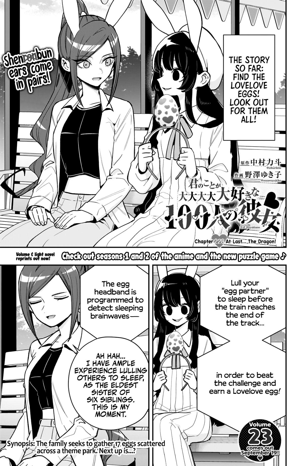 Kimi no Koto ga Daidaidaidaidaisuki na 100-nin no Kanojo Chap 228 - Next Chap 229