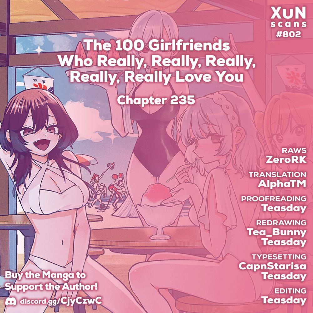 Kimi no Koto ga Daidaidaidaidaisuki na 100-nin no Kanojo Chap 235 - Next Chap 236