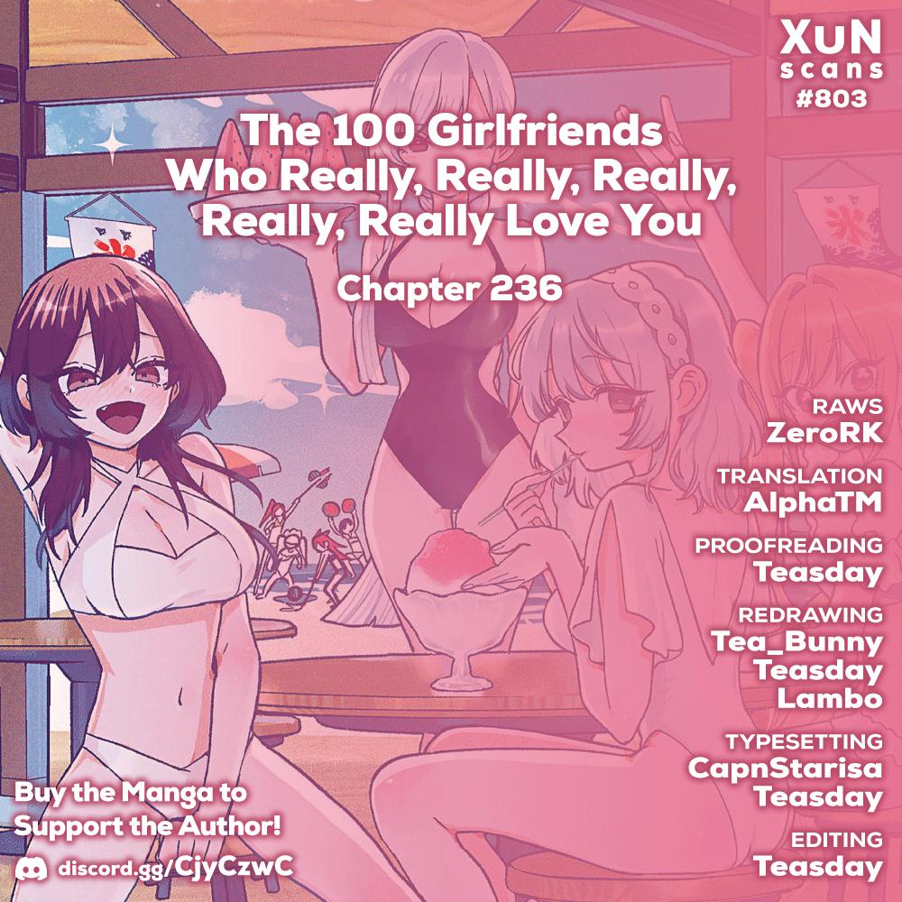 Kimi no Koto ga Daidaidaidaidaisuki na 100-nin no Kanojo Chap 236 - Next Chap 237