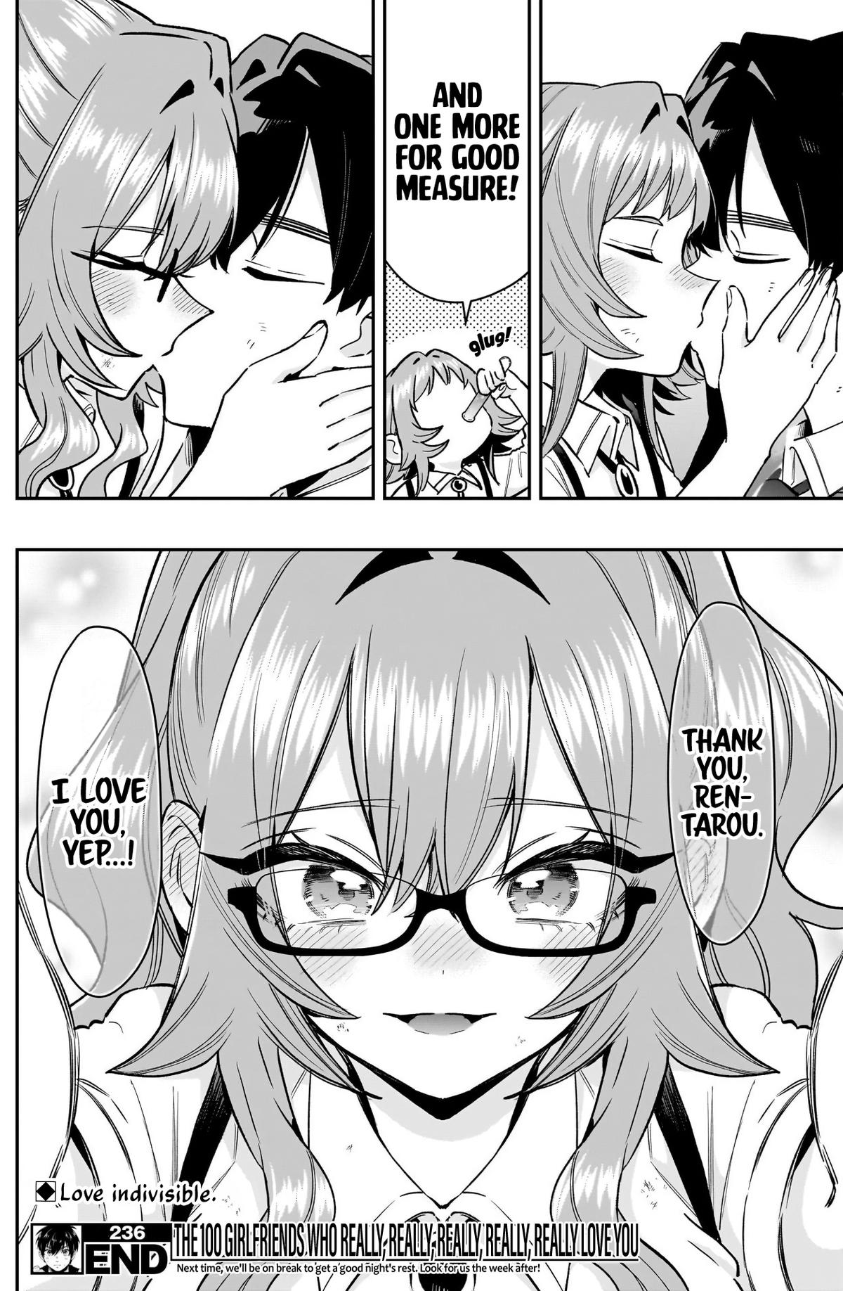 Kimi no Koto ga Daidaidaidaidaisuki na 100-nin no Kanojo Chap 236 - Next Chap 237