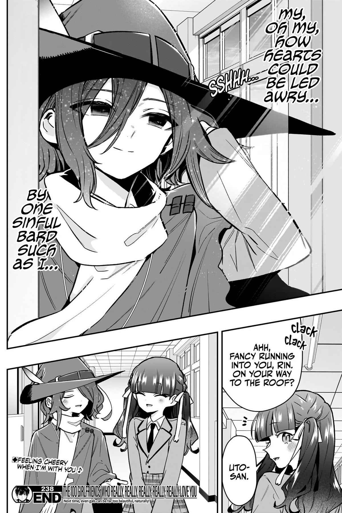 Kimi no Koto ga Daidaidaidaidaisuki na 100-nin no Kanojo Chap 238 - Next Chap 239