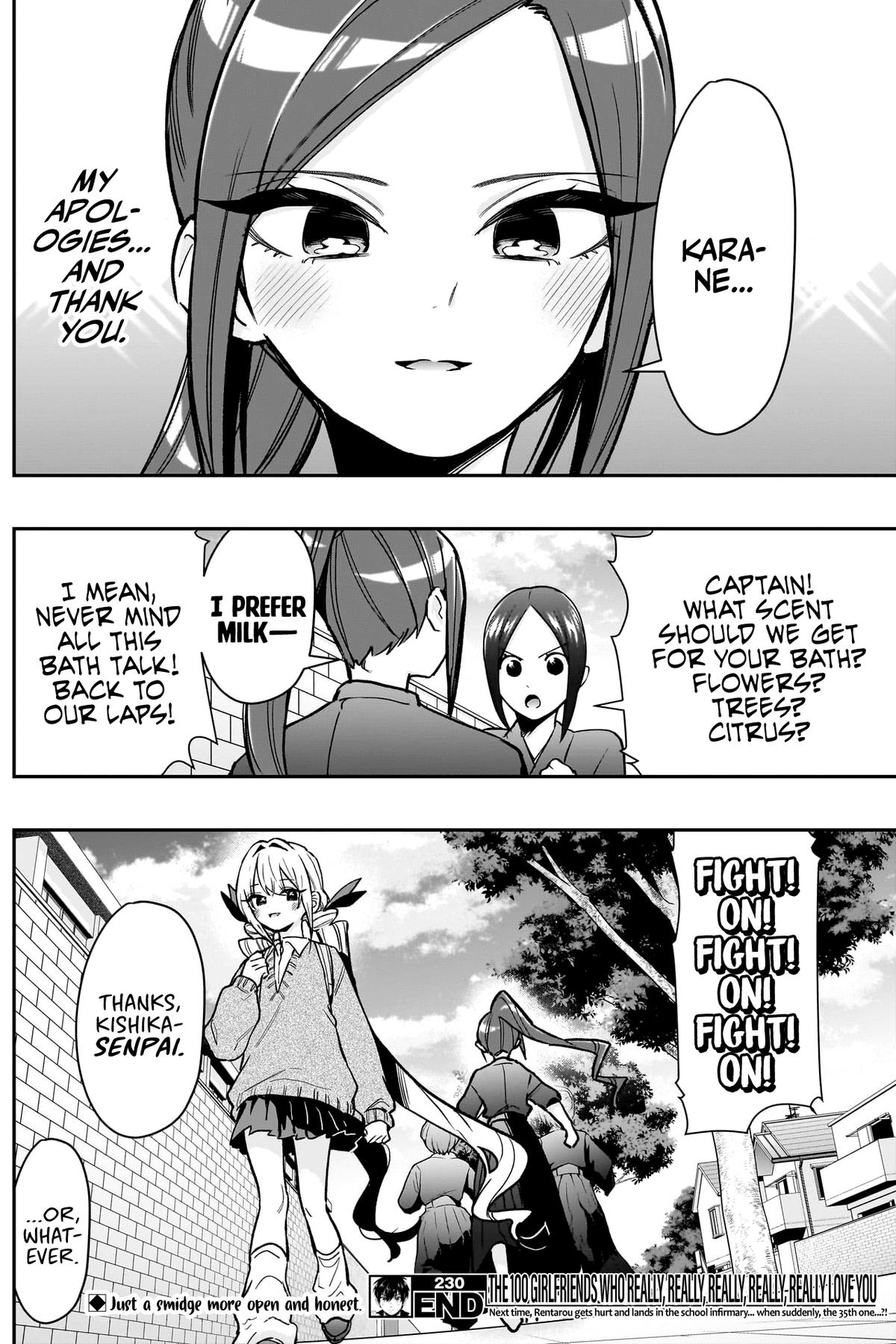 Kimi no Koto ga Daidaidaidaidaisuki na 100-nin no Kanojo Chap 230 - Next Chap 231