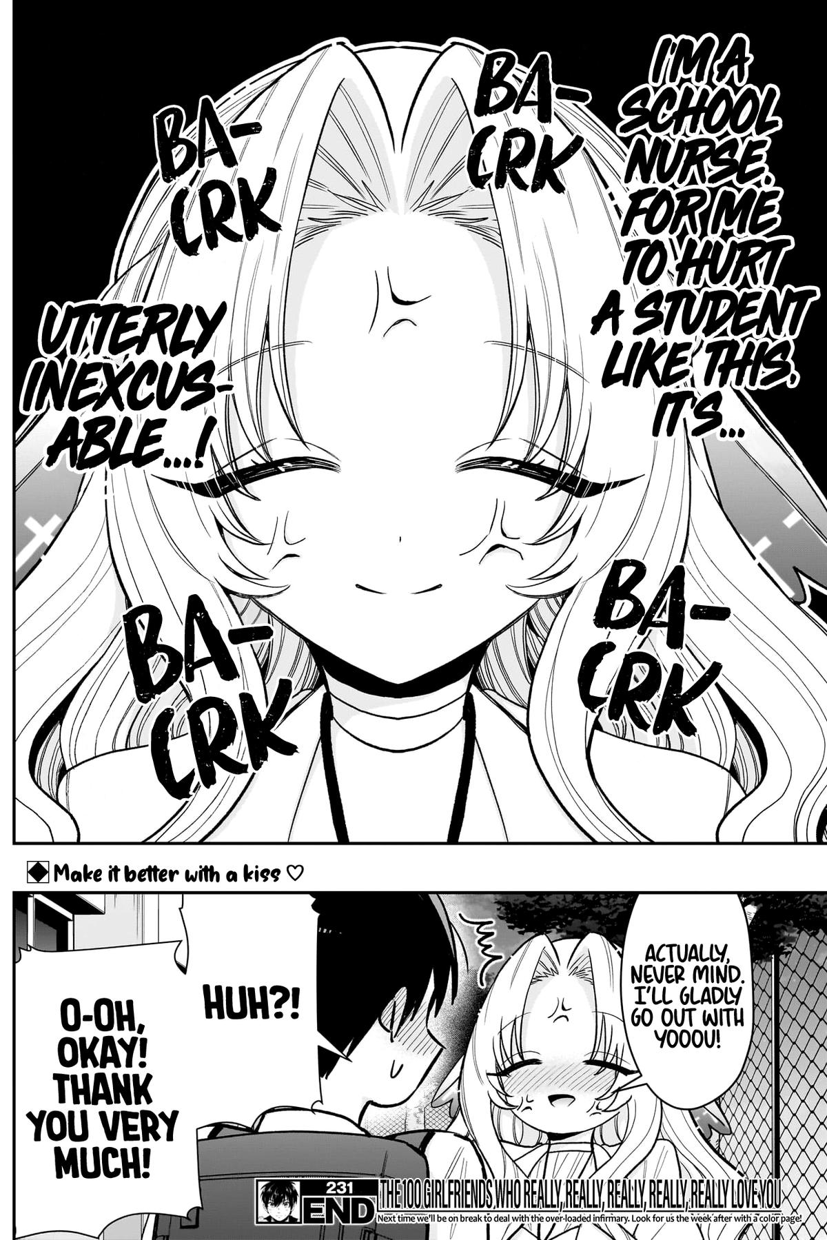 Kimi no Koto ga Daidaidaidaidaisuki na 100-nin no Kanojo Chap 231 - Next Chap 232