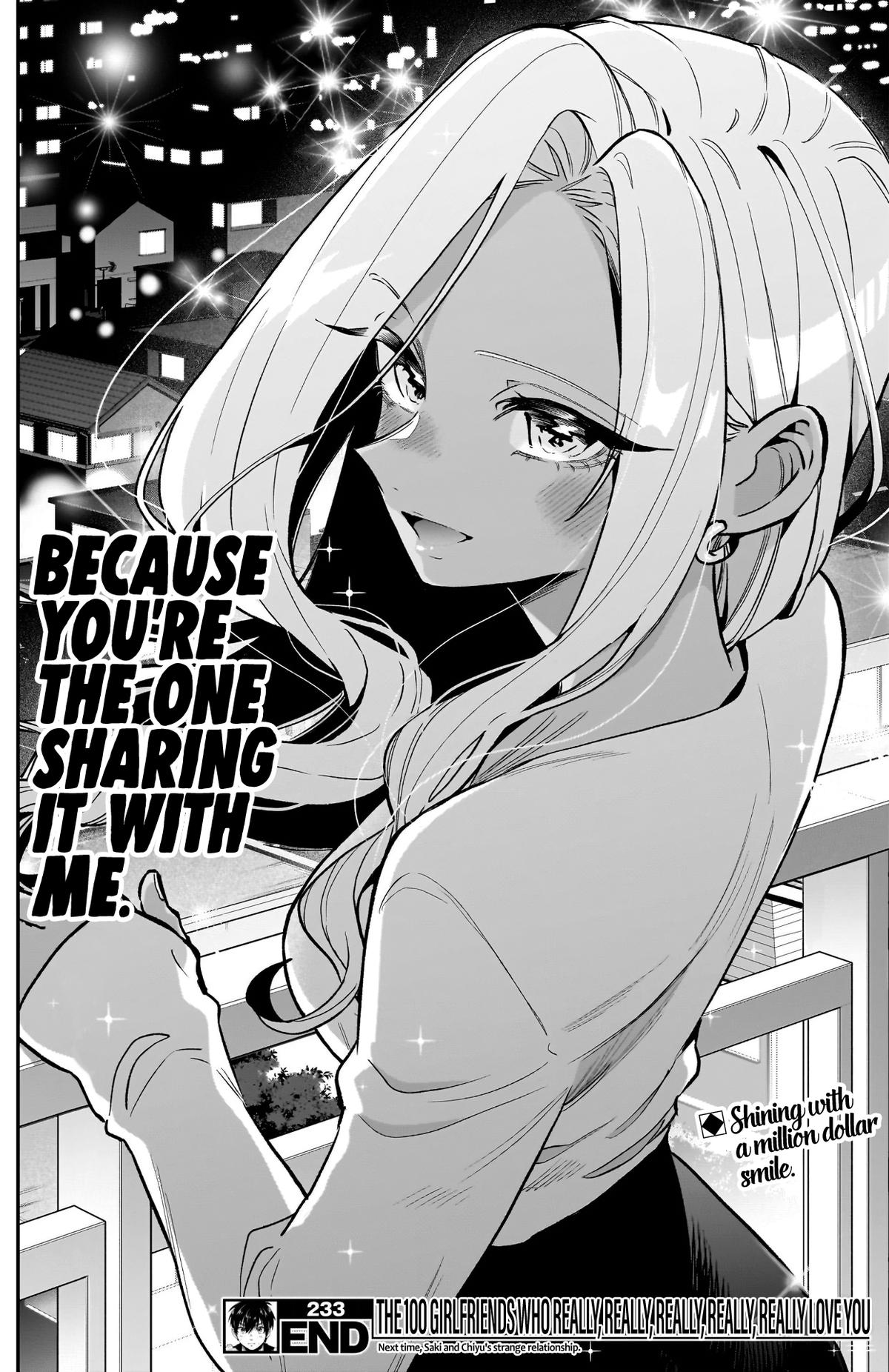 Kimi no Koto ga Daidaidaidaidaisuki na 100-nin no Kanojo Chap 233 - Next Chap 234