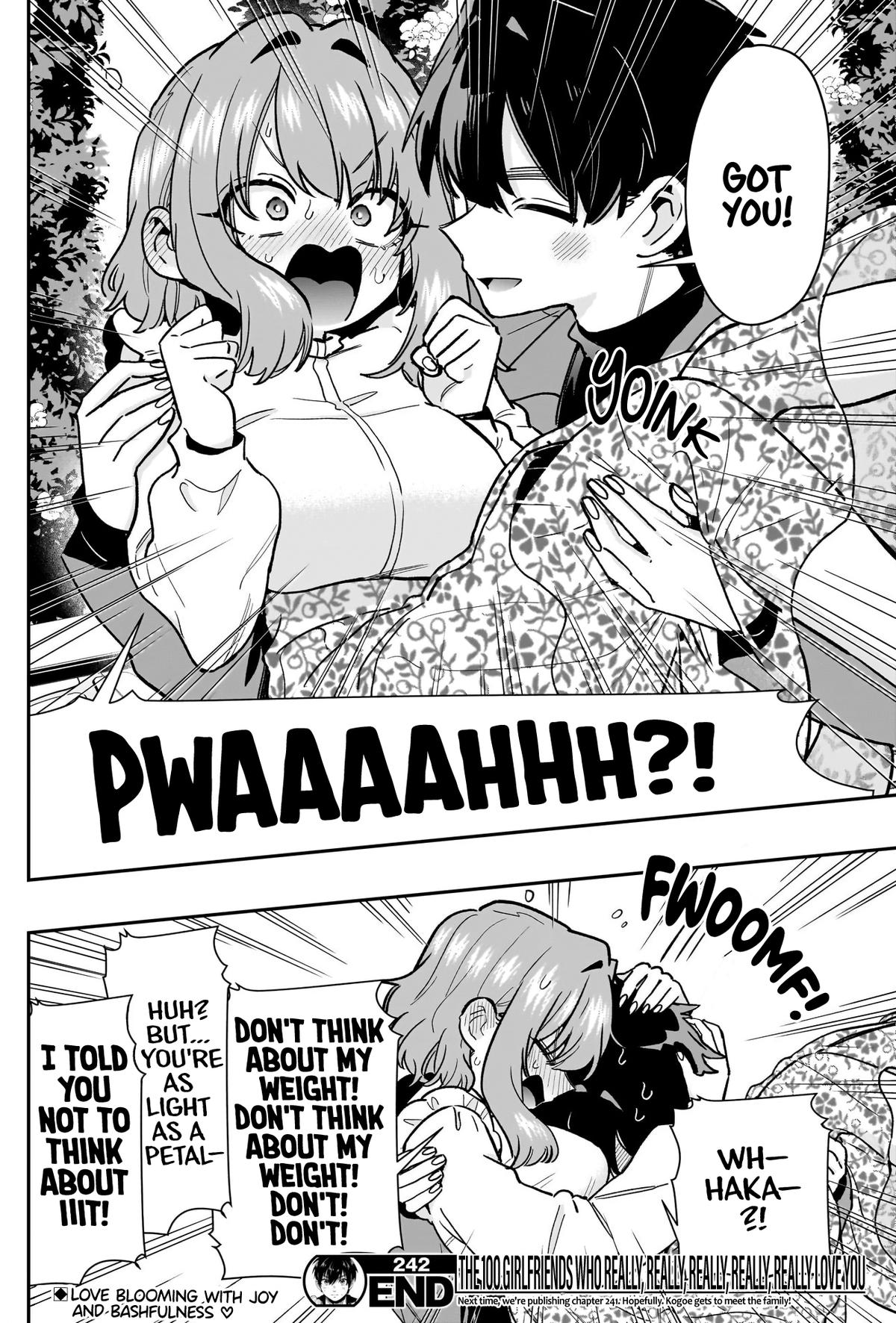 Kimi no Koto ga Daidaidaidaidaisuki na 100-nin no Kanojo Chap 242 - Next Chap 243