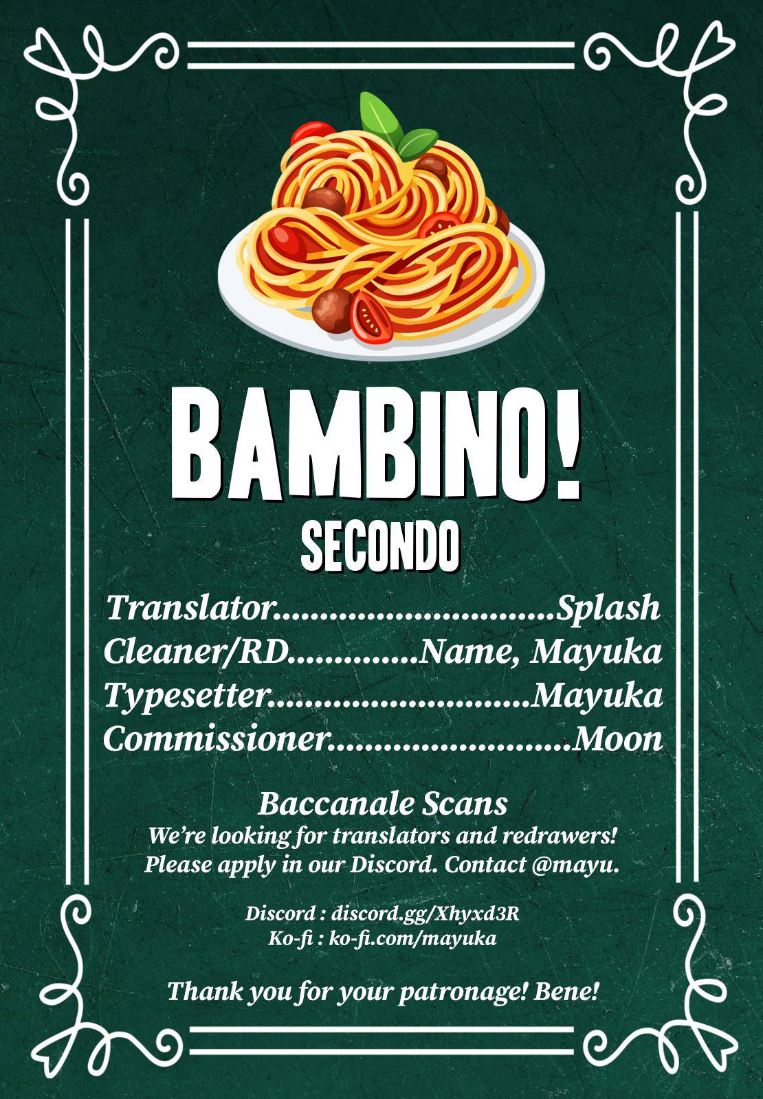 Bambino! Secondo Chap 49 - Next Chap 50