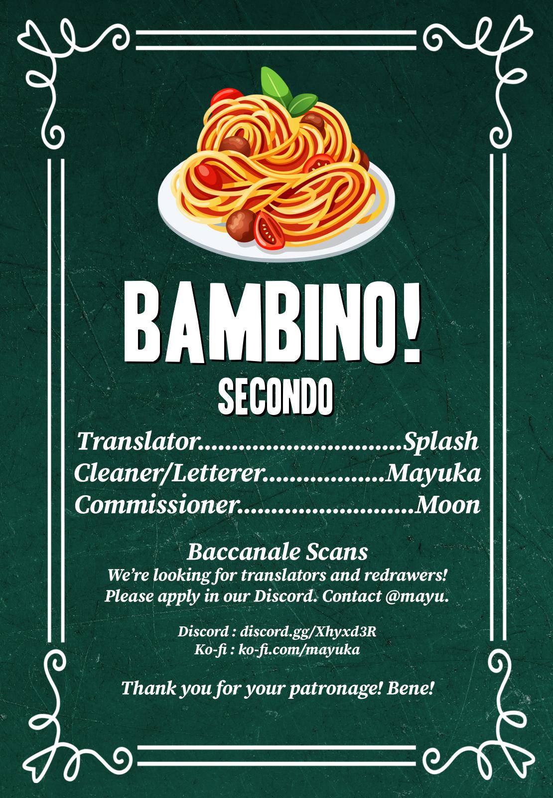 Bambino! Secondo Chap 50 - Next Chap 51