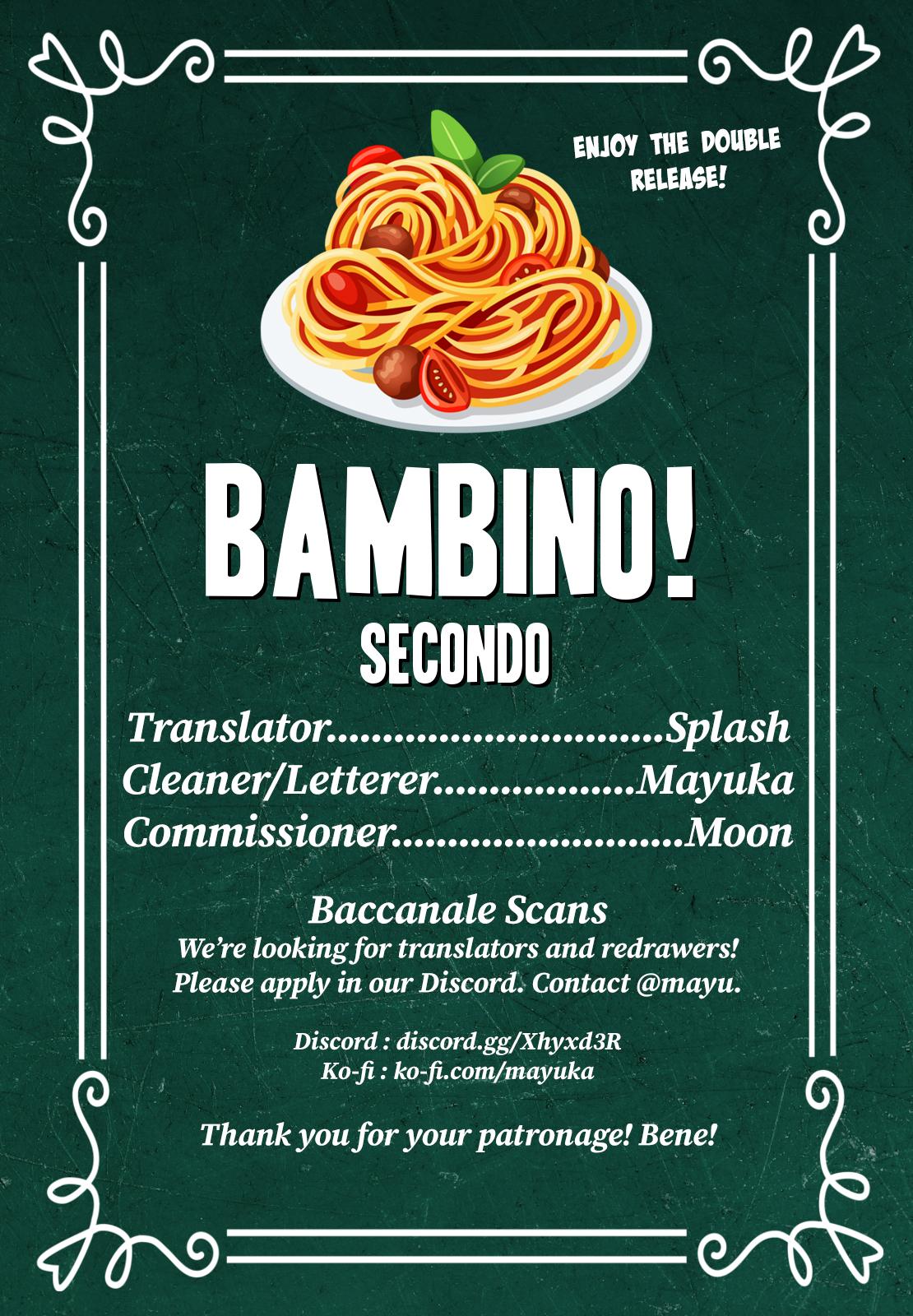 Bambino! Secondo Chap 56 - Next Chap 57