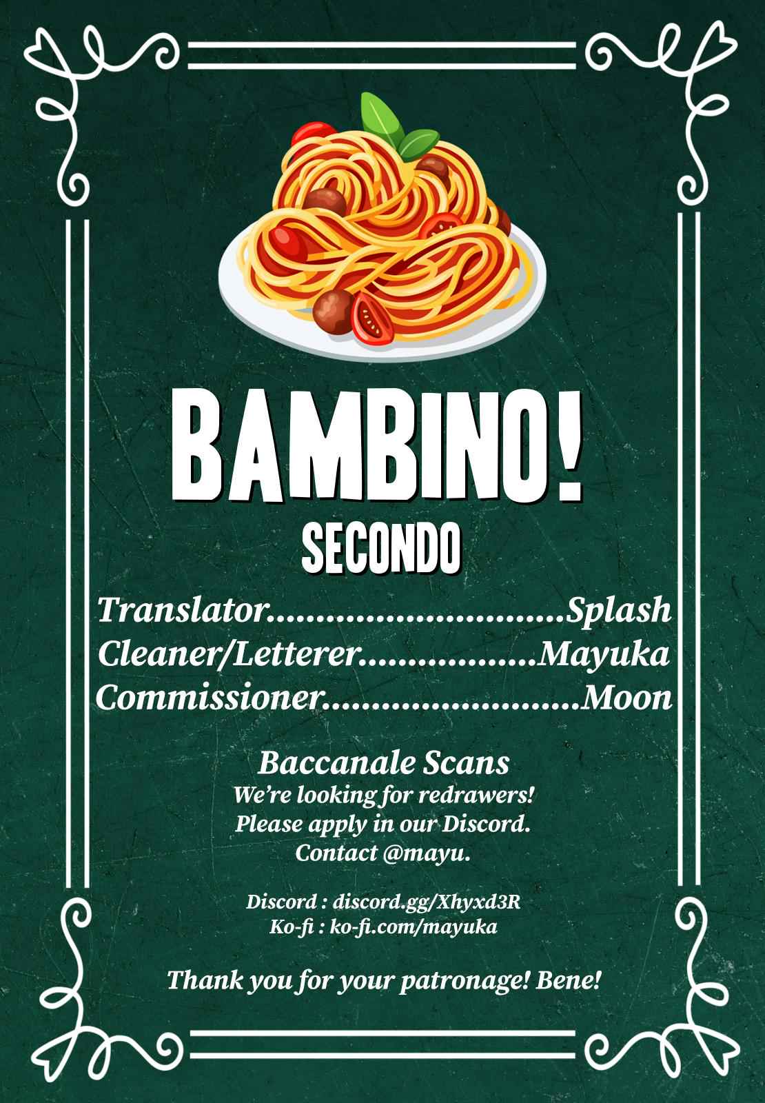 Bambino! Secondo Chap 60 - Next Chap 61