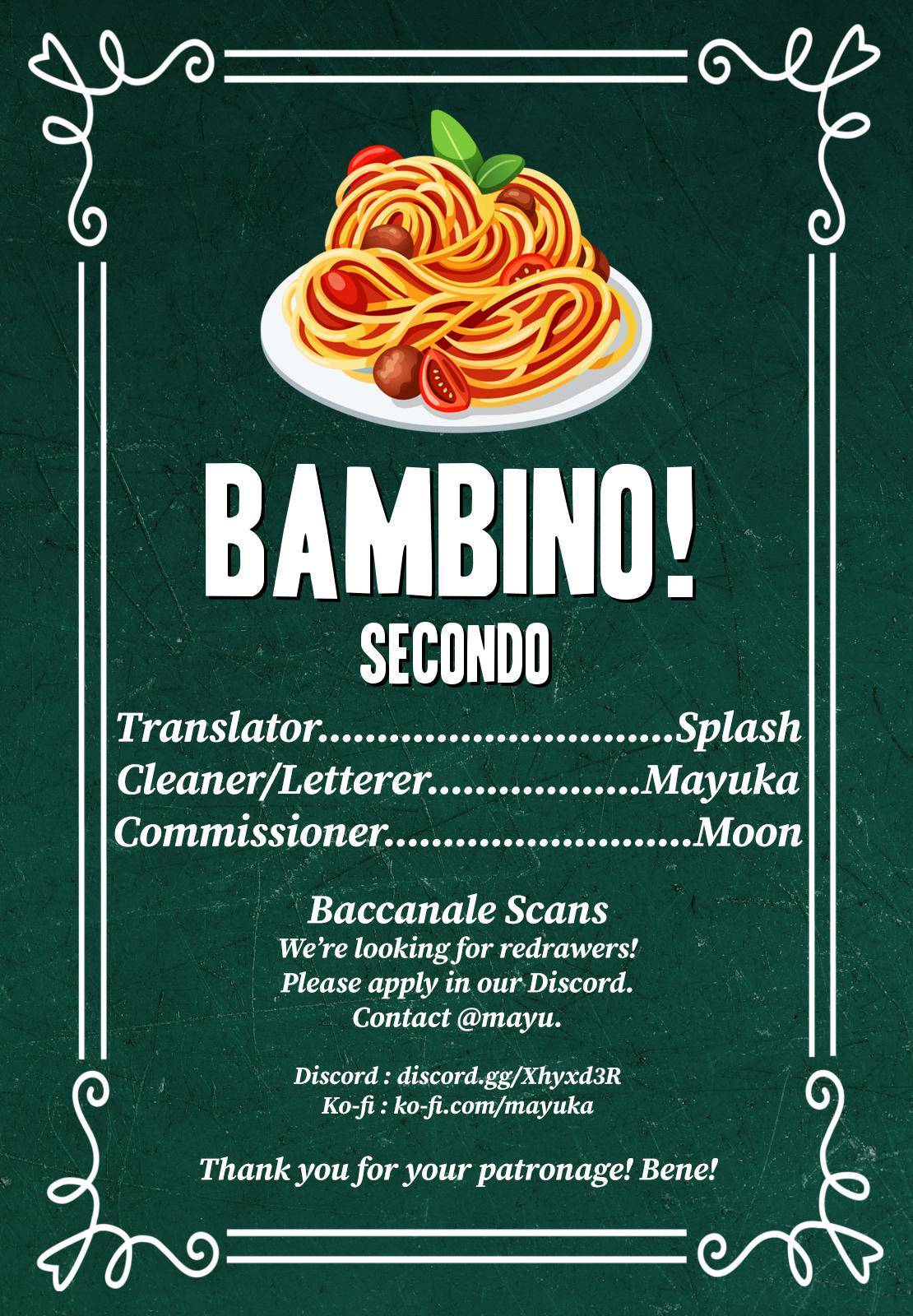 Bambino! Secondo Chap 64 - Next Chap 65