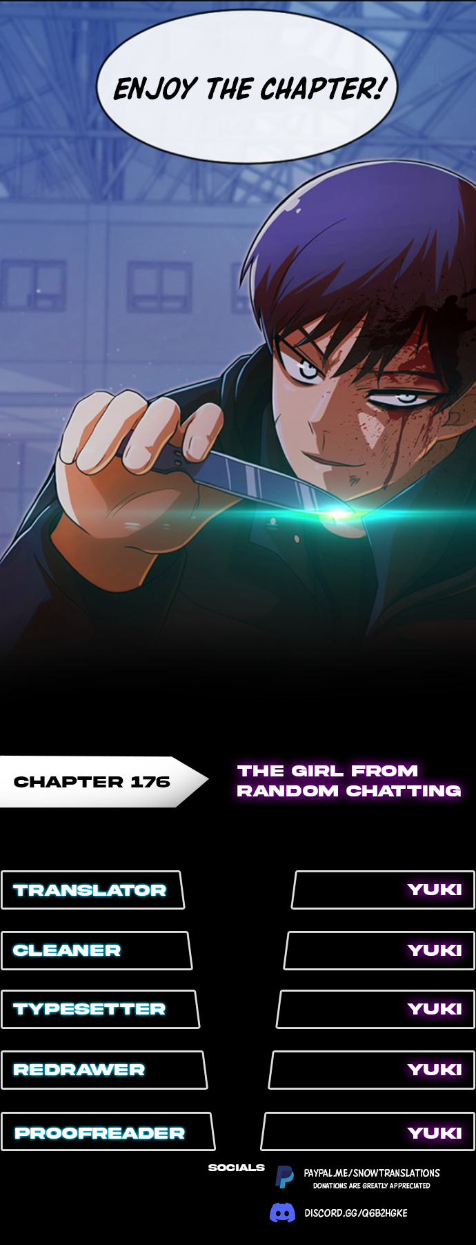 The Girl from Random Chatting! Chap 176 - Next Chap 177
