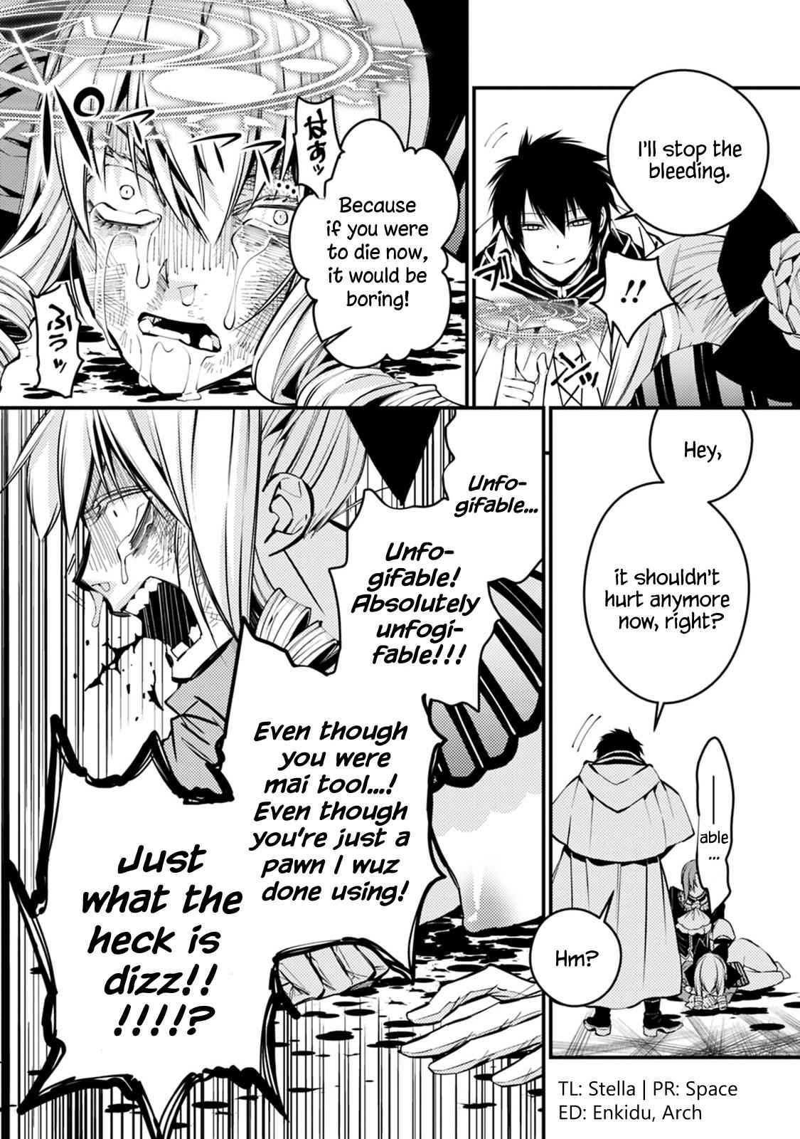 Fukushuu o Koinegau Saikyou Yuusha wa, Yami no Chikara de Senmetsu Musou Suru Chap 4.1 - Next Chap 5.1