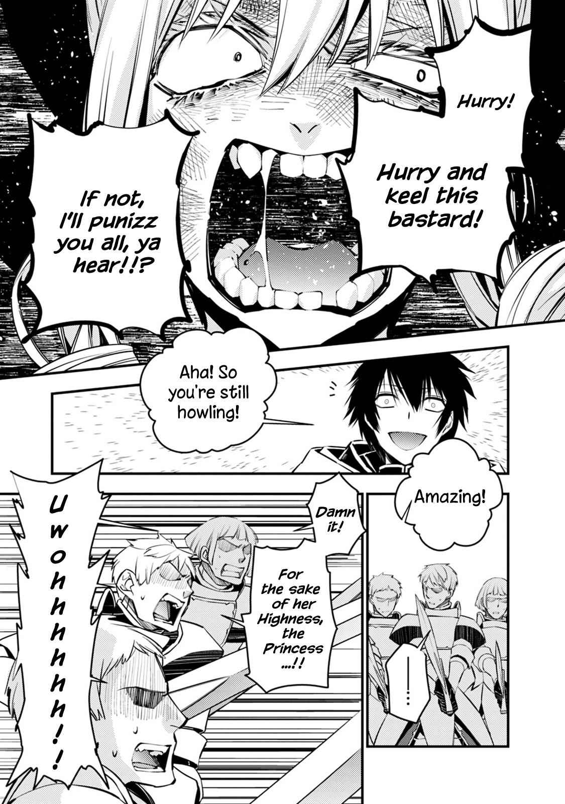 Fukushuu o Koinegau Saikyou Yuusha wa, Yami no Chikara de Senmetsu Musou Suru Chap 4.1 - Next Chap 5.1