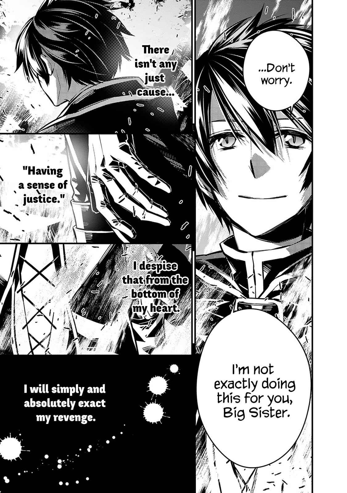 Fukushuu o Koinegau Saikyou Yuusha wa, Yami no Chikara de Senmetsu Musou Suru Chap 4.2 - Next Chap 5.2