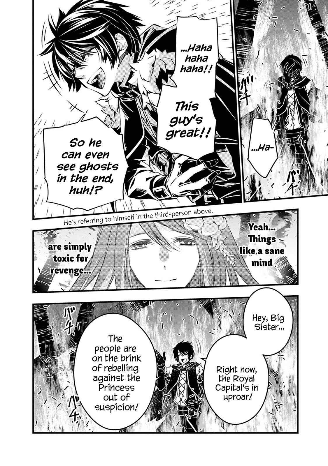 Fukushuu o Koinegau Saikyou Yuusha wa, Yami no Chikara de Senmetsu Musou Suru Chap 4.2 - Next Chap 5.2