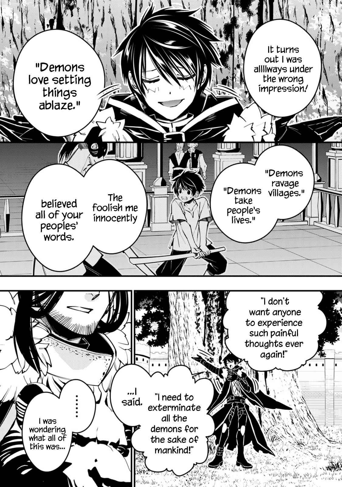 Fukushuu o Koinegau Saikyou Yuusha wa, Yami no Chikara de Senmetsu Musou Suru Chap 9 - Next Chap 10