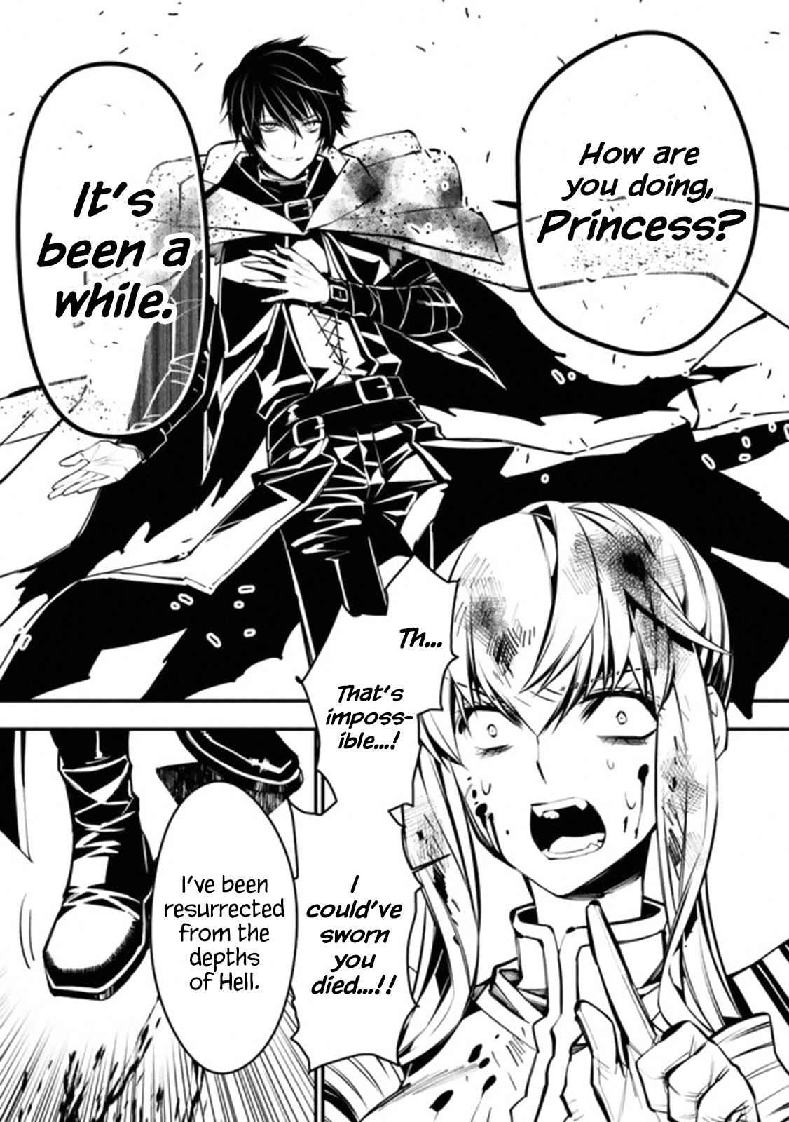 Fukushuu o Koinegau Saikyou Yuusha wa, Yami no Chikara de Senmetsu Musou Suru Chap 1 - Next Chap 2