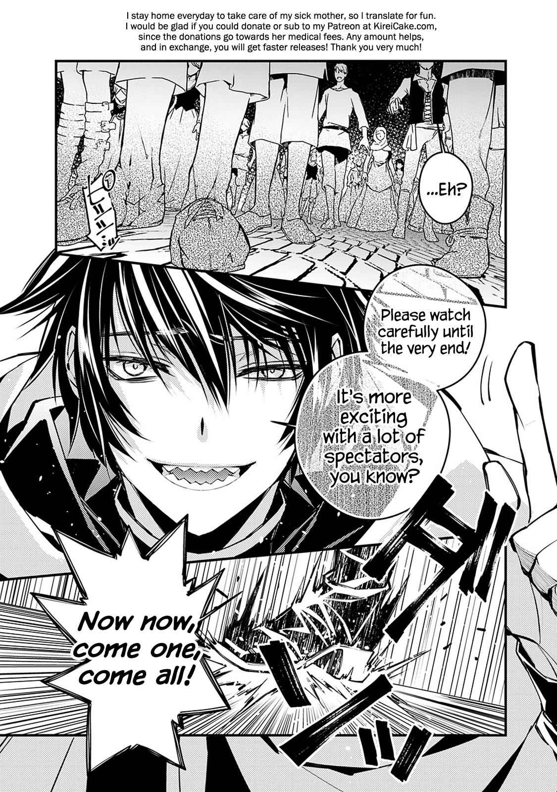 Fukushuu o Koinegau Saikyou Yuusha wa, Yami no Chikara de Senmetsu Musou Suru Chap 2.3 - Next Chap 3.3