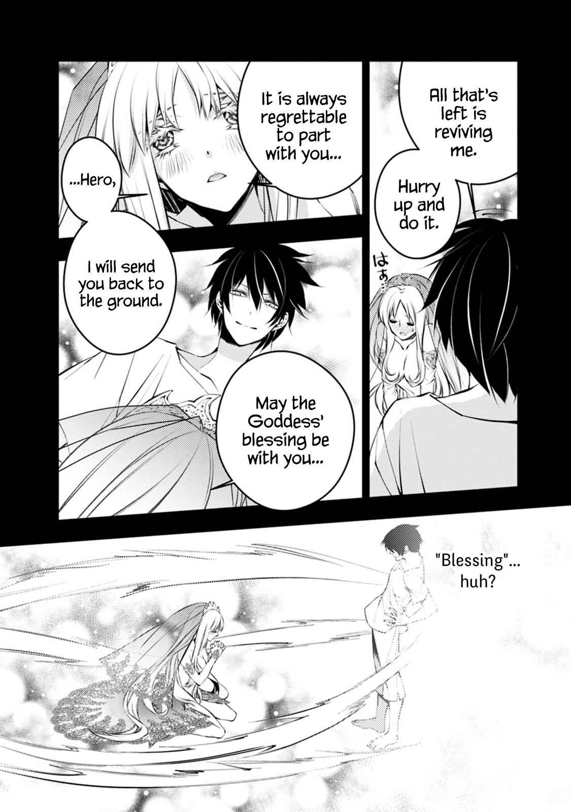 Fukushuu o Koinegau Saikyou Yuusha wa, Yami no Chikara de Senmetsu Musou Suru Chap 2.2 - Next Chap 3.2