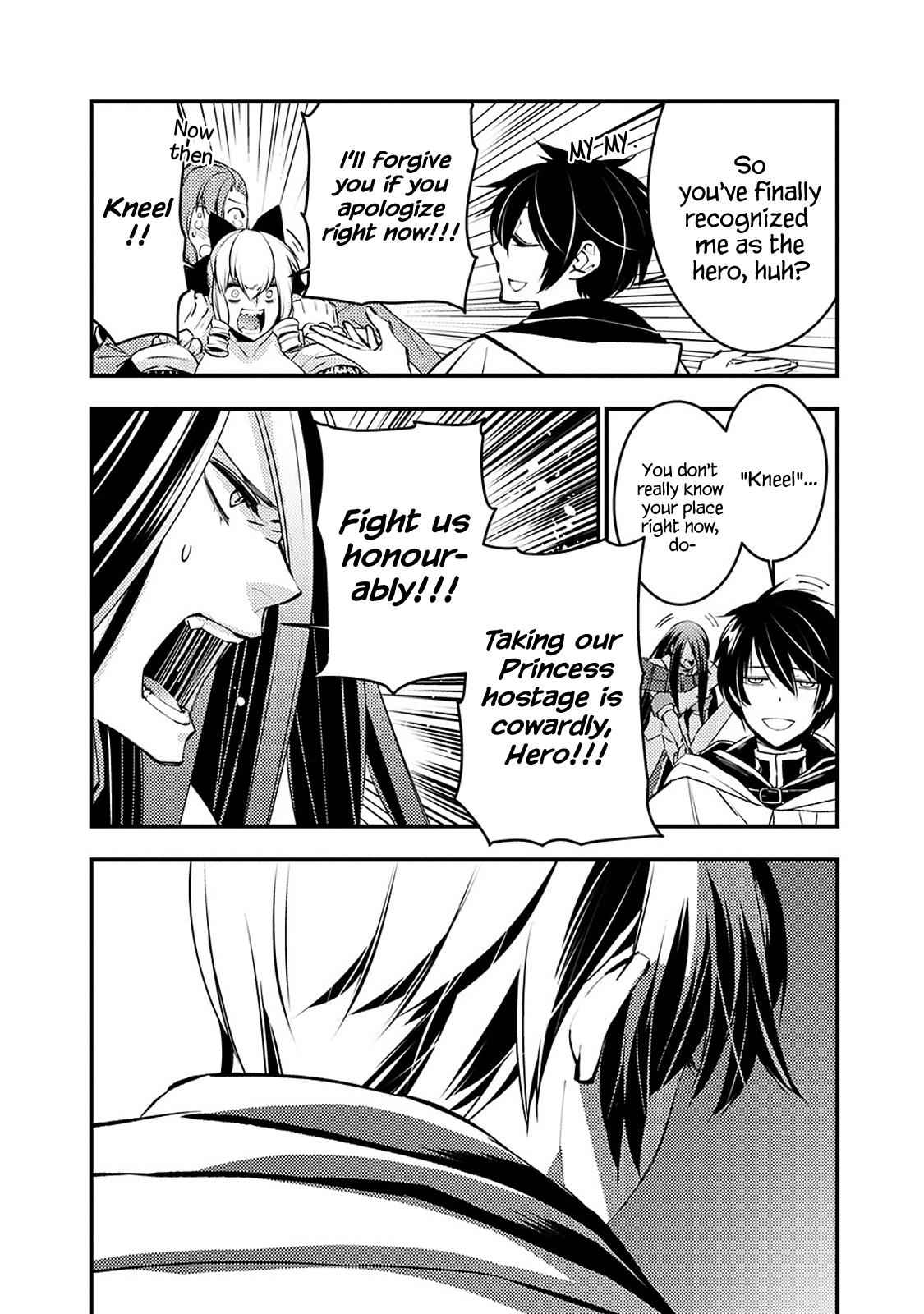 Fukushuu o Koinegau Saikyou Yuusha wa, Yami no Chikara de Senmetsu Musou Suru Chap 3.2 - Next Chap 4.2