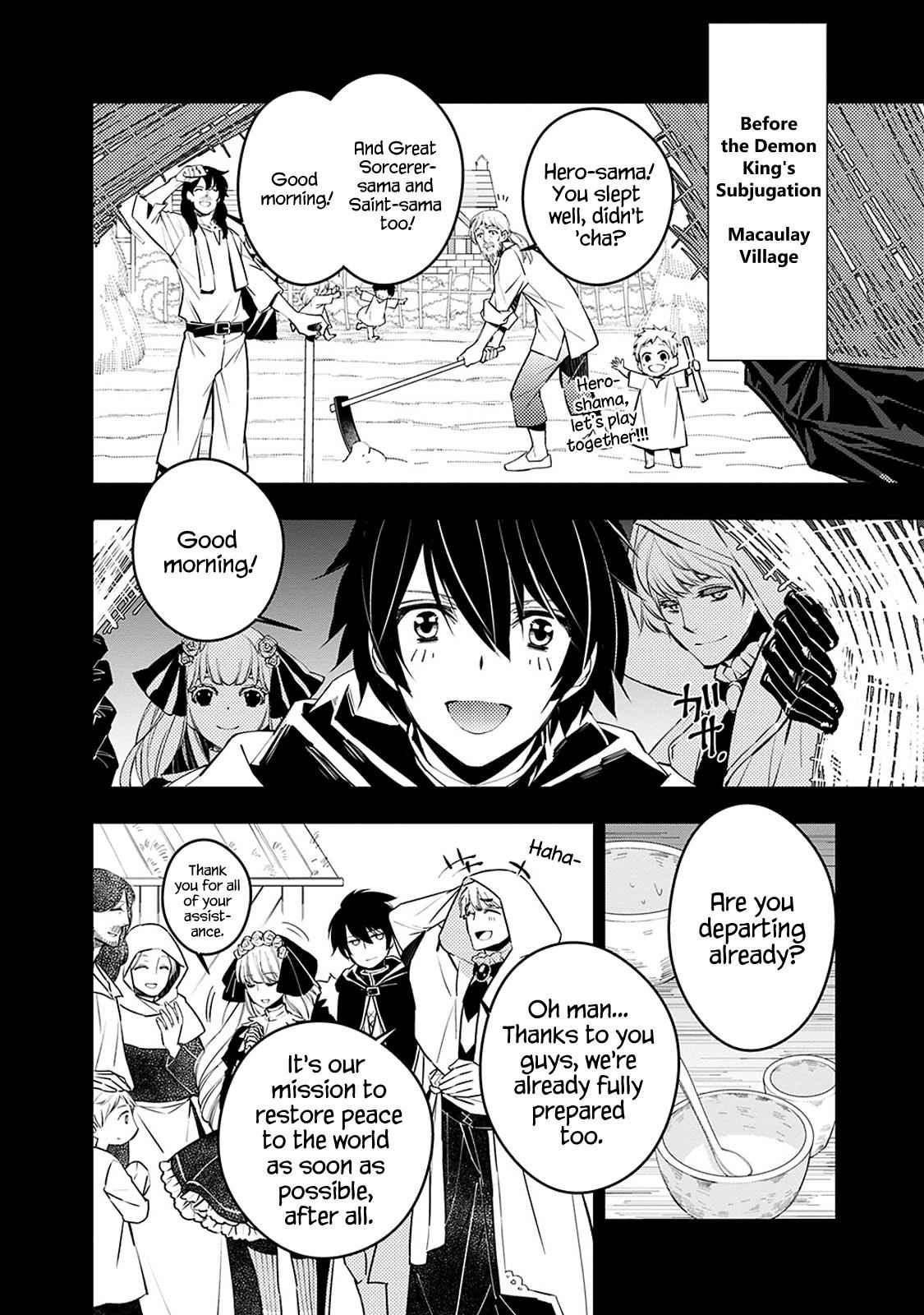 Fukushuu o Koinegau Saikyou Yuusha wa, Yami no Chikara de Senmetsu Musou Suru Chap 3.2 - Next Chap 4.2