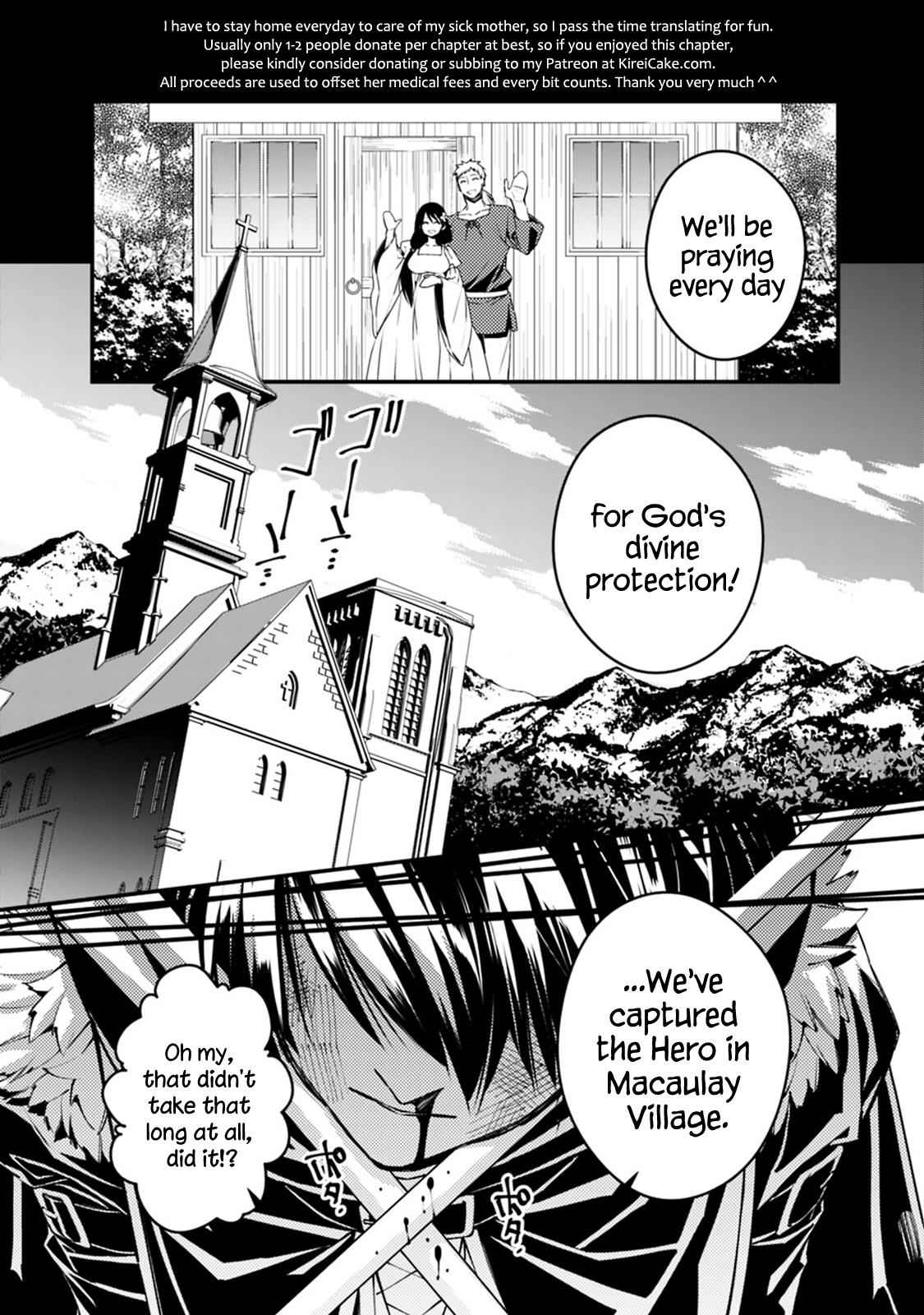 Fukushuu o Koinegau Saikyou Yuusha wa, Yami no Chikara de Senmetsu Musou Suru Chap 3.4 - Next Chap 4.4