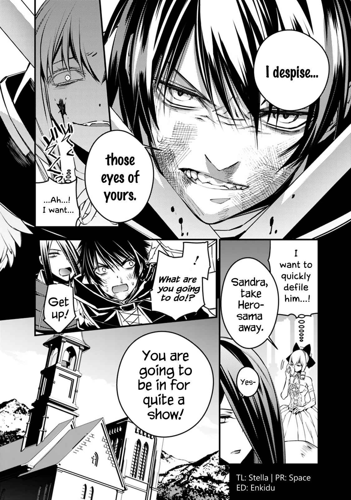 Fukushuu o Koinegau Saikyou Yuusha wa, Yami no Chikara de Senmetsu Musou Suru Chap 3.4 - Next Chap 4.4