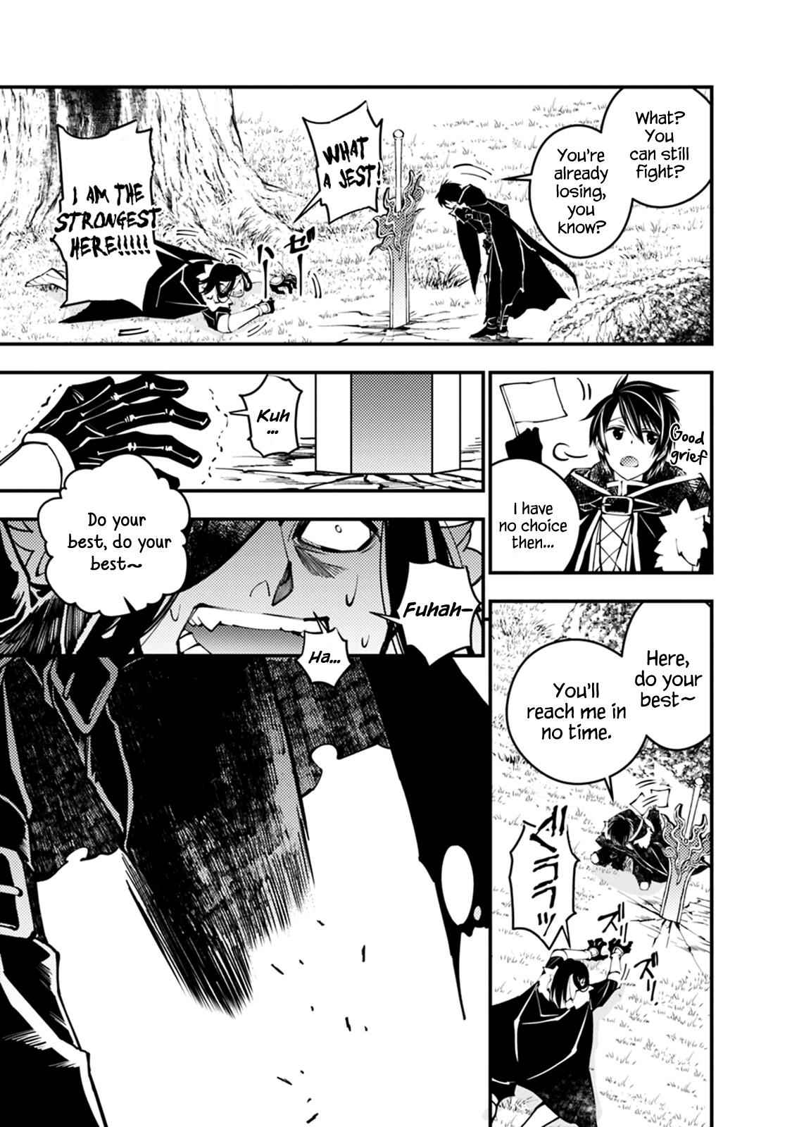 Fukushuu o Koinegau Saikyou Yuusha wa, Yami no Chikara de Senmetsu Musou Suru Chap 10 - Next Chap 11