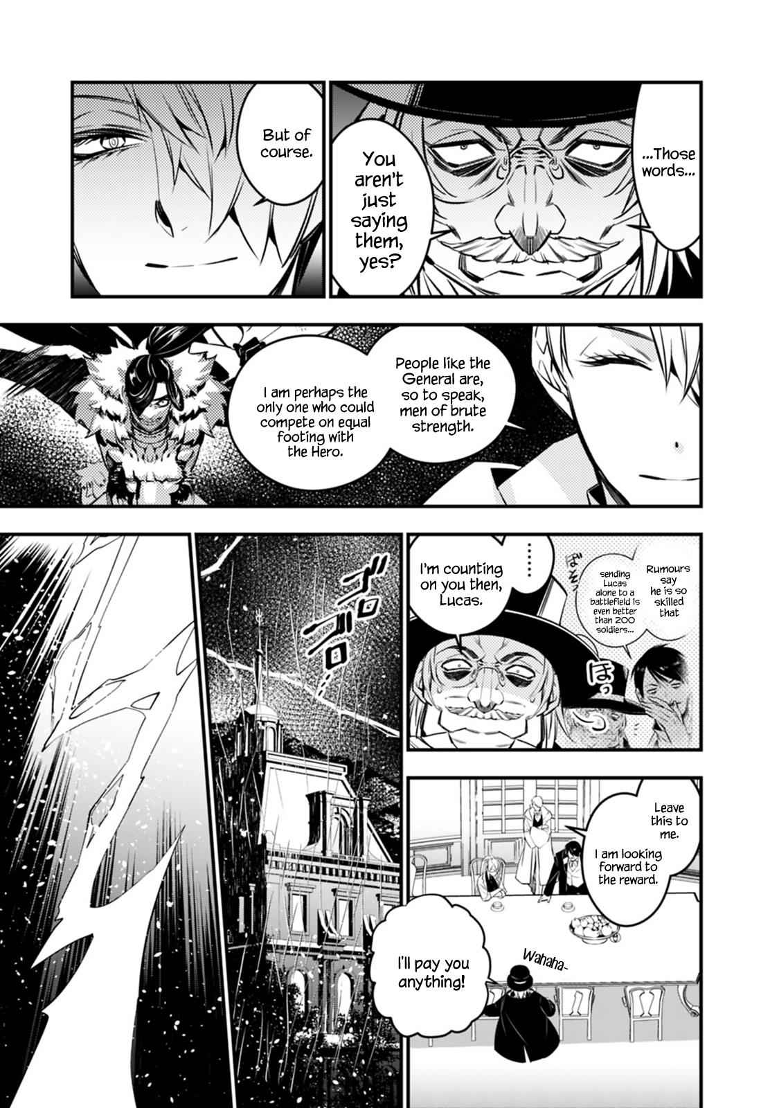 Fukushuu o Koinegau Saikyou Yuusha wa, Yami no Chikara de Senmetsu Musou Suru Chap 13 - Next Chap 14
