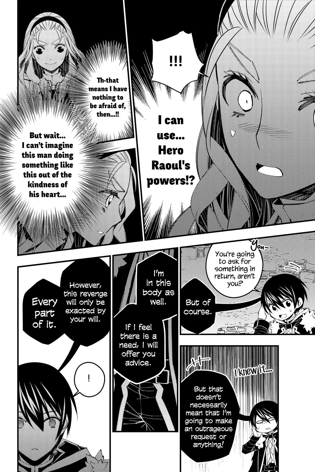 Fukushuu o Koinegau Saikyou Yuusha wa, Yami no Chikara de Senmetsu Musou Suru Chap 38 - Next Chap 39