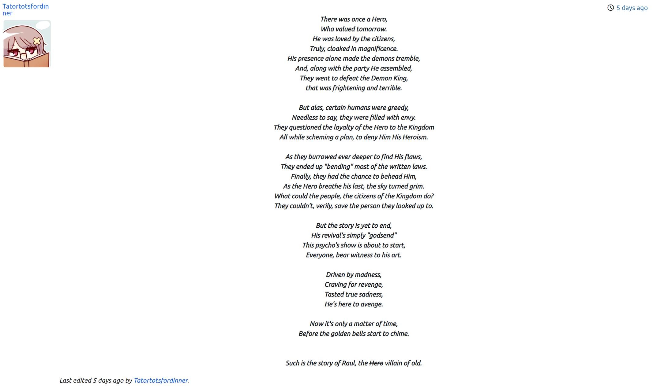 Fukushuu o Koinegau Saikyou Yuusha wa, Yami no Chikara de Senmetsu Musou Suru Chap 31 - Next Chap 32