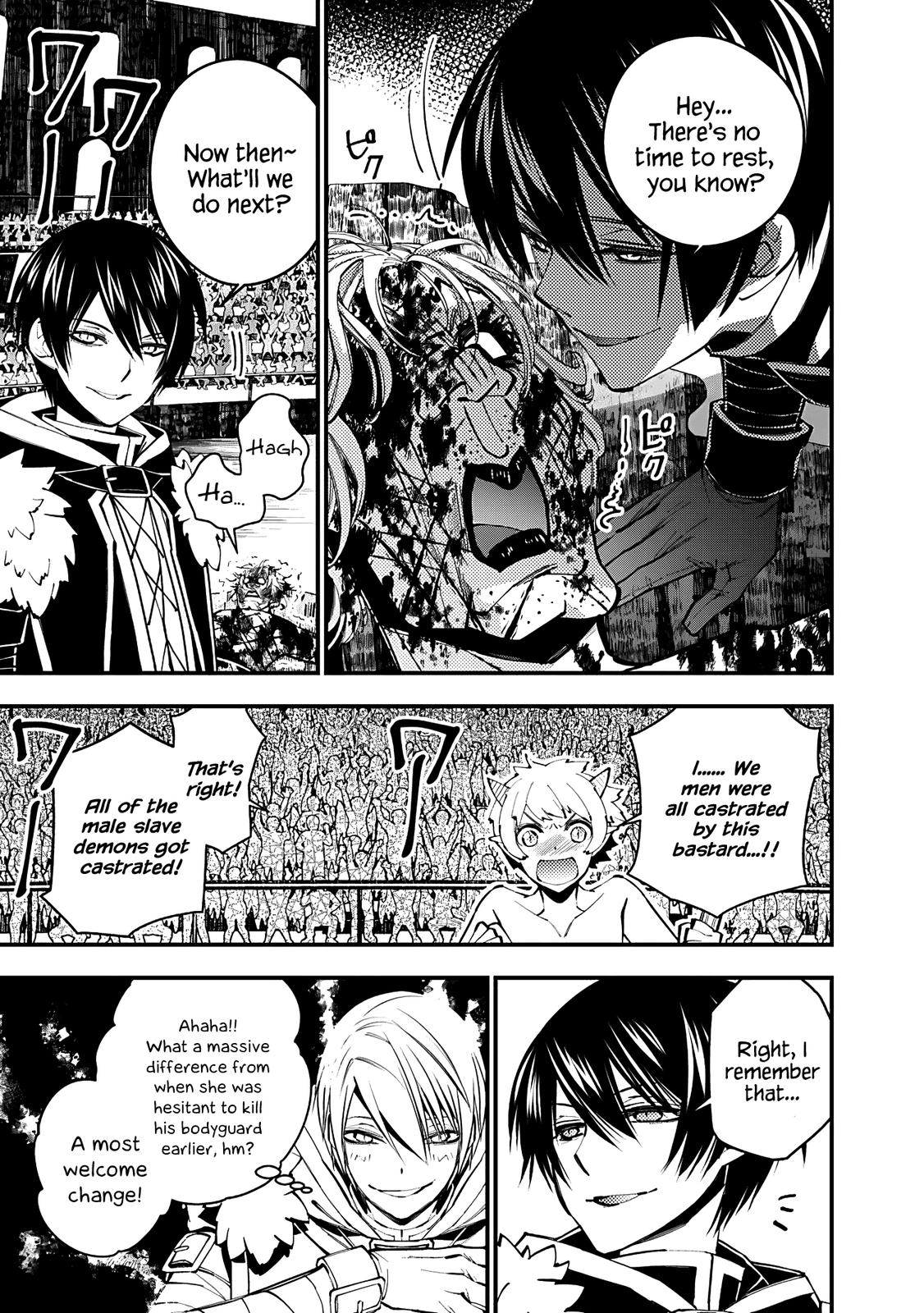 Fukushuu o Koinegau Saikyou Yuusha wa, Yami no Chikara de Senmetsu Musou Suru Chap 45 - Next Chap 46